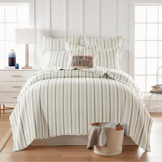 Rochelle Stripe 3-Piece Quilt Set