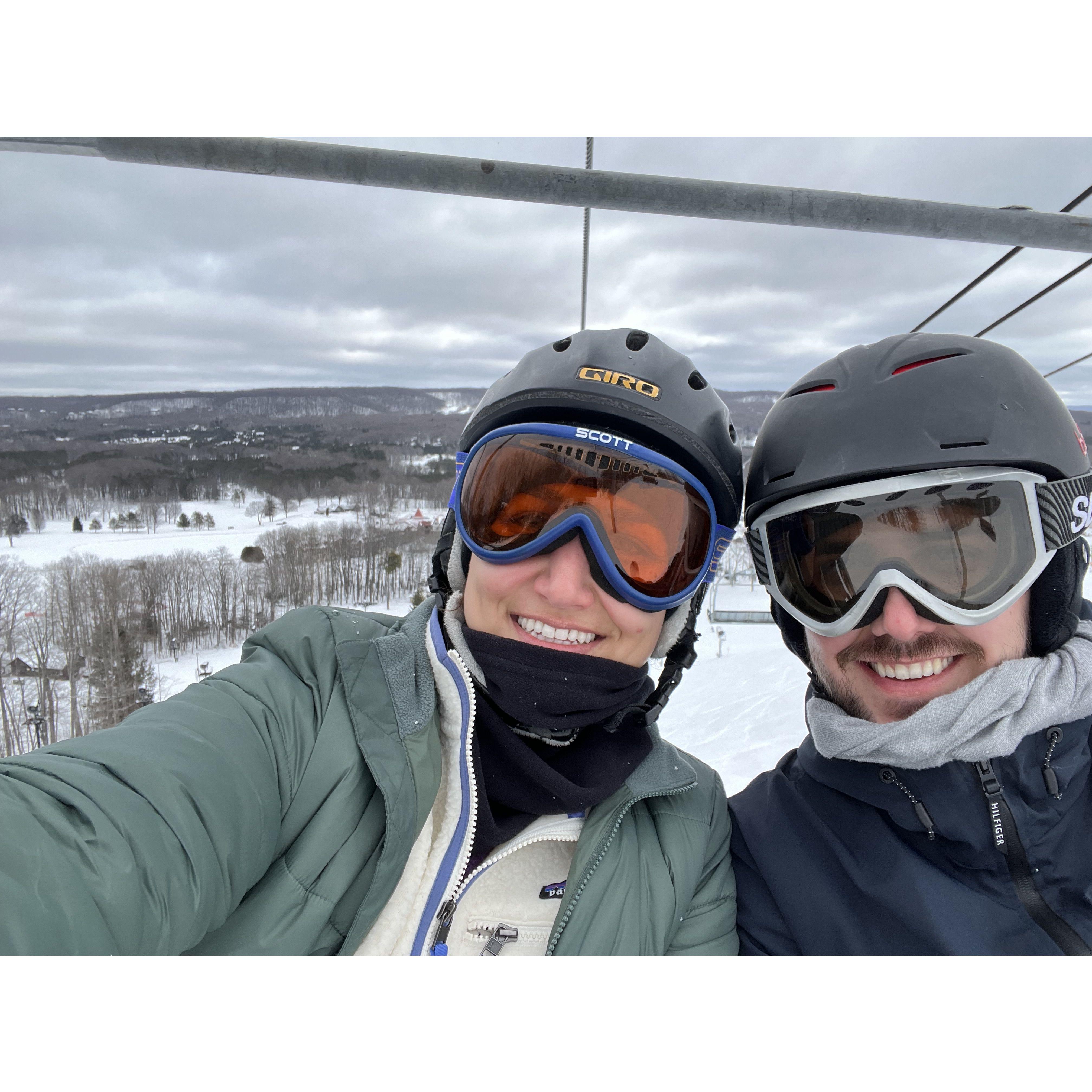 Hitting the slopes at Boyne Highlands