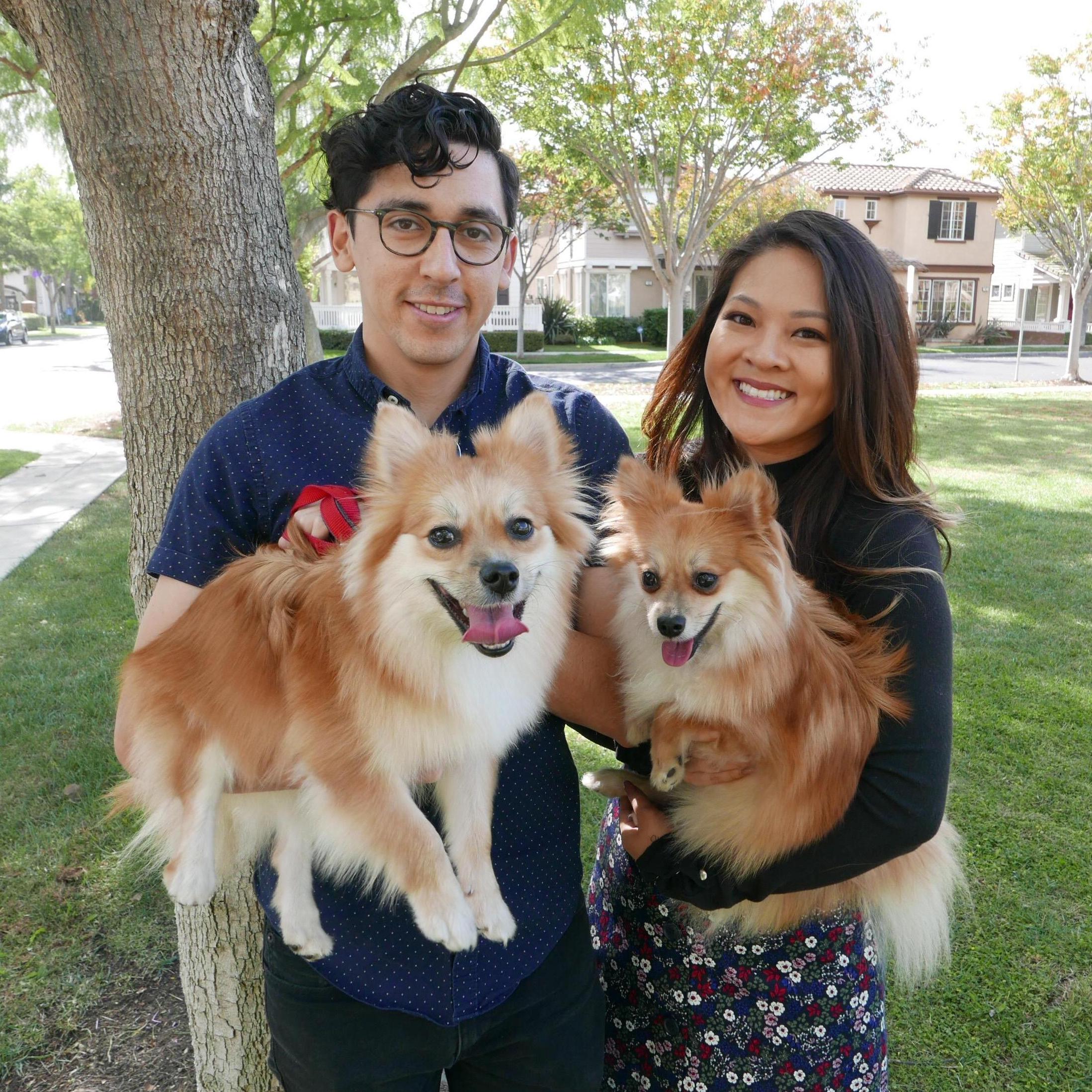 Our little family feat. Kira and Kubo