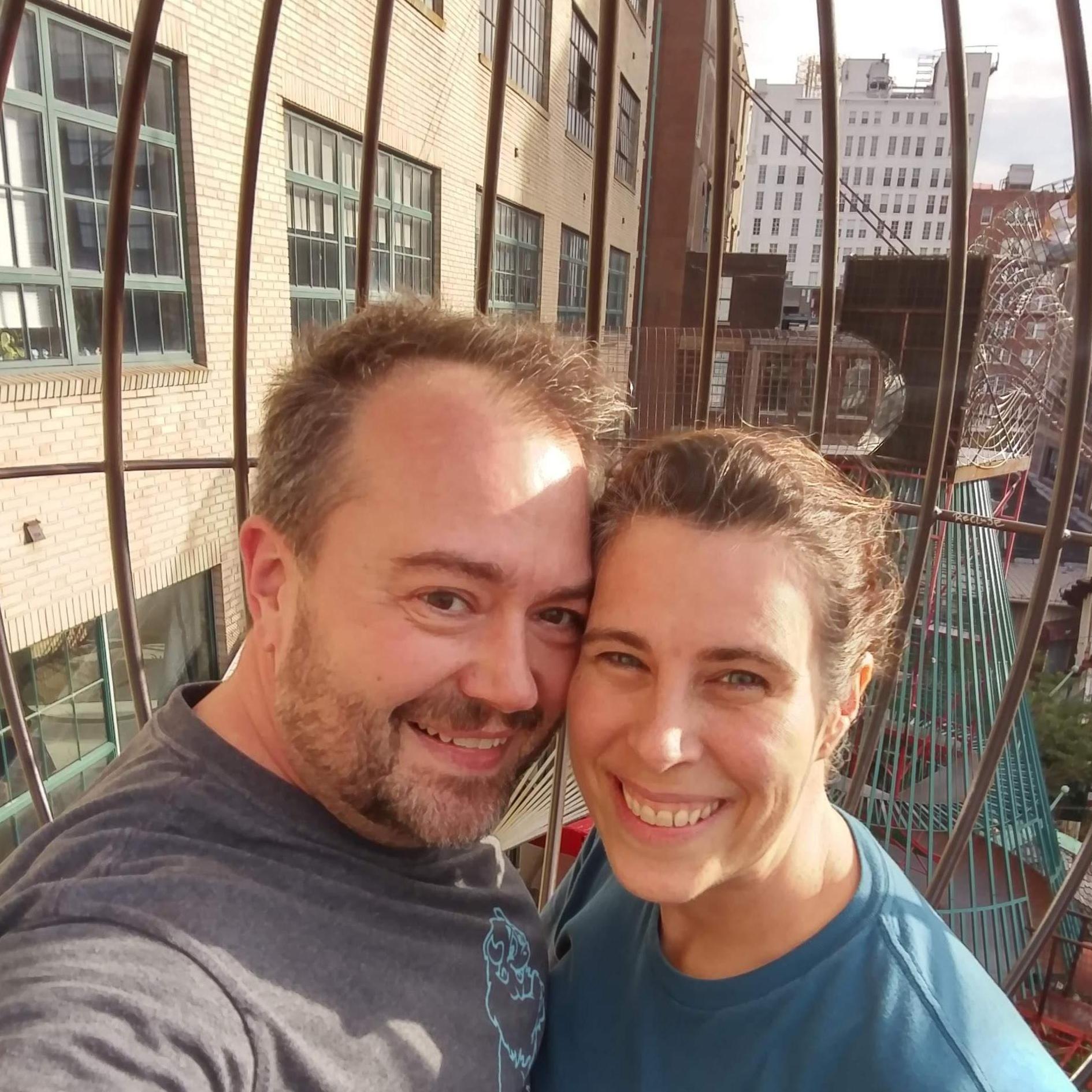 At the City Museum in St. Louis, we had a lot of fun!