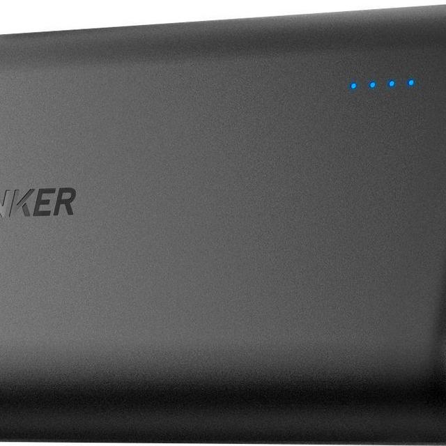 Anker - PowerCore 10,050 mAh Portable Charger for Most USB-Enabled Devices - Black