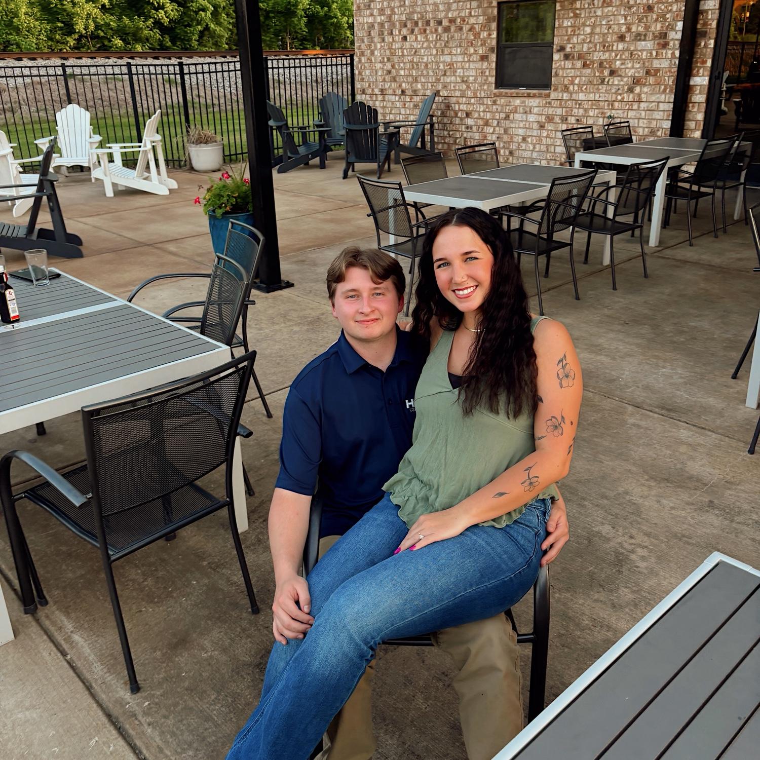 An anniversary dinner at Brendalay Grill our favorite place