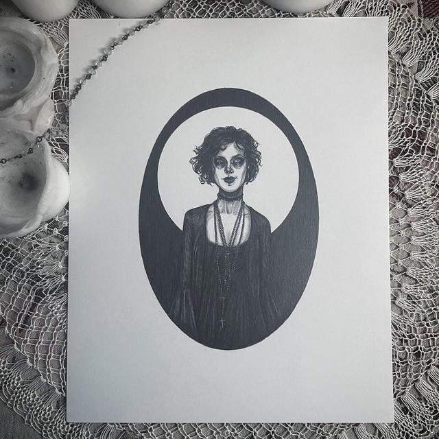 Nancy - Fine Art Print - The Craft - Witchcraft - Horror Movie - Dark Art - Gothic Illustration