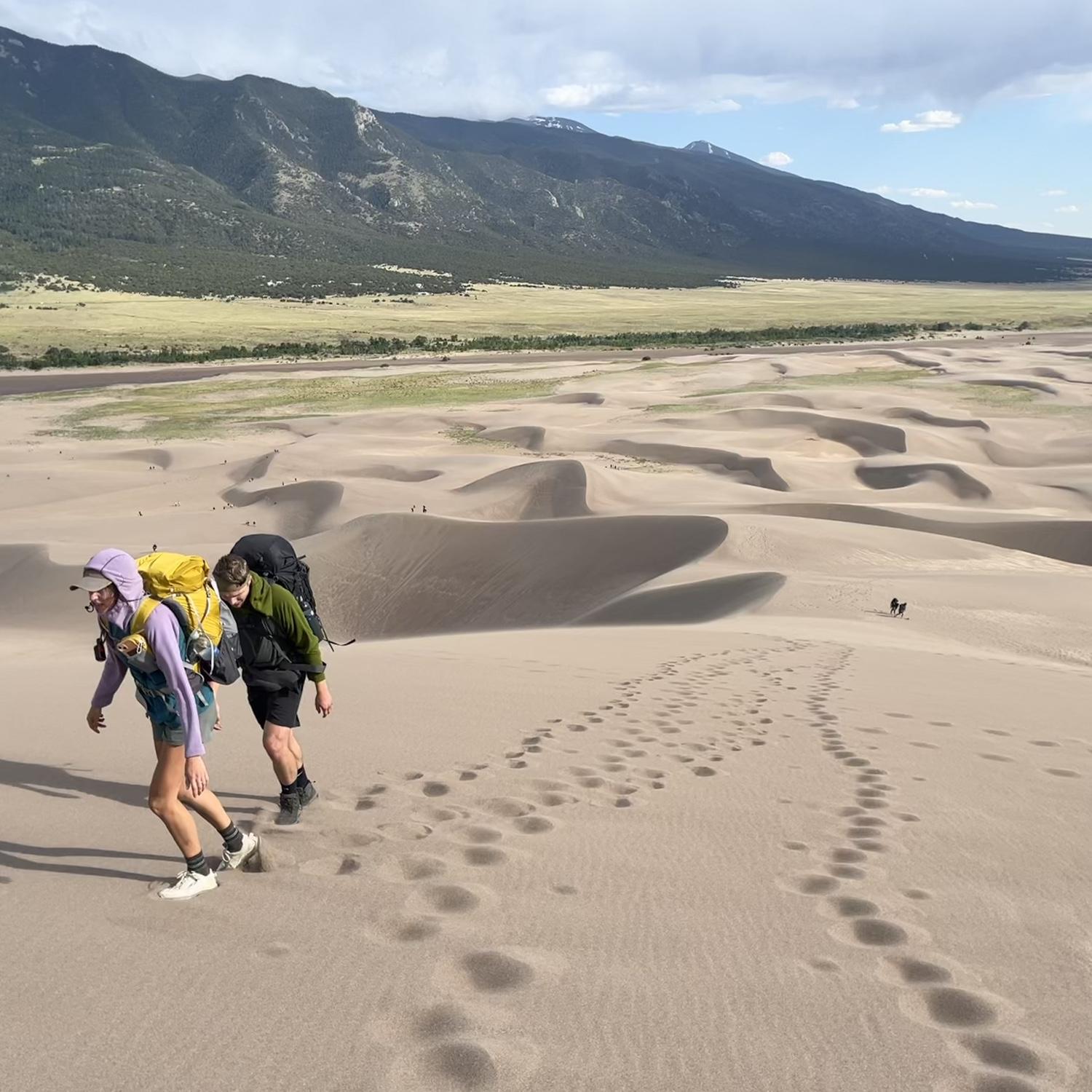 Shortly after this hike, Jared was inspired to read Dune.