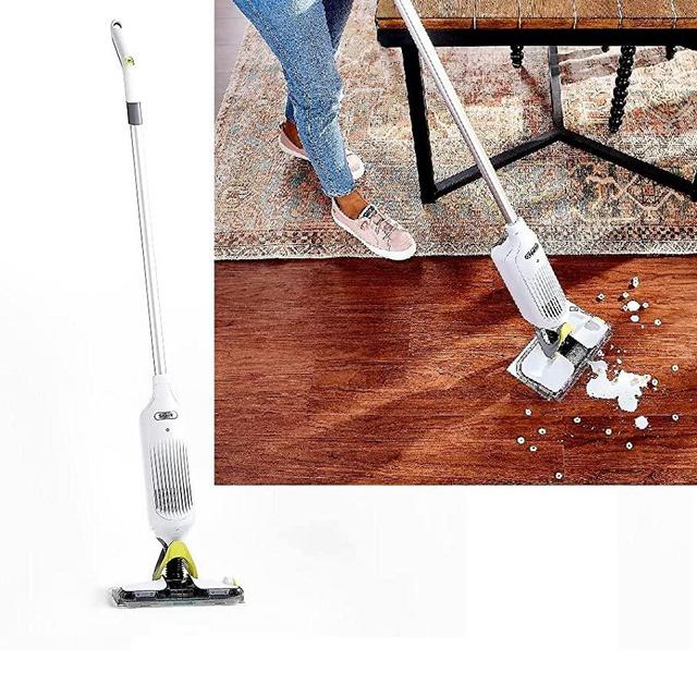 Shark QM250 / VM250 VACMOP Pro Cordless Hard Floor Vacuum Mop with Disposable Pad White- -(Renewed) (QM250WH White)