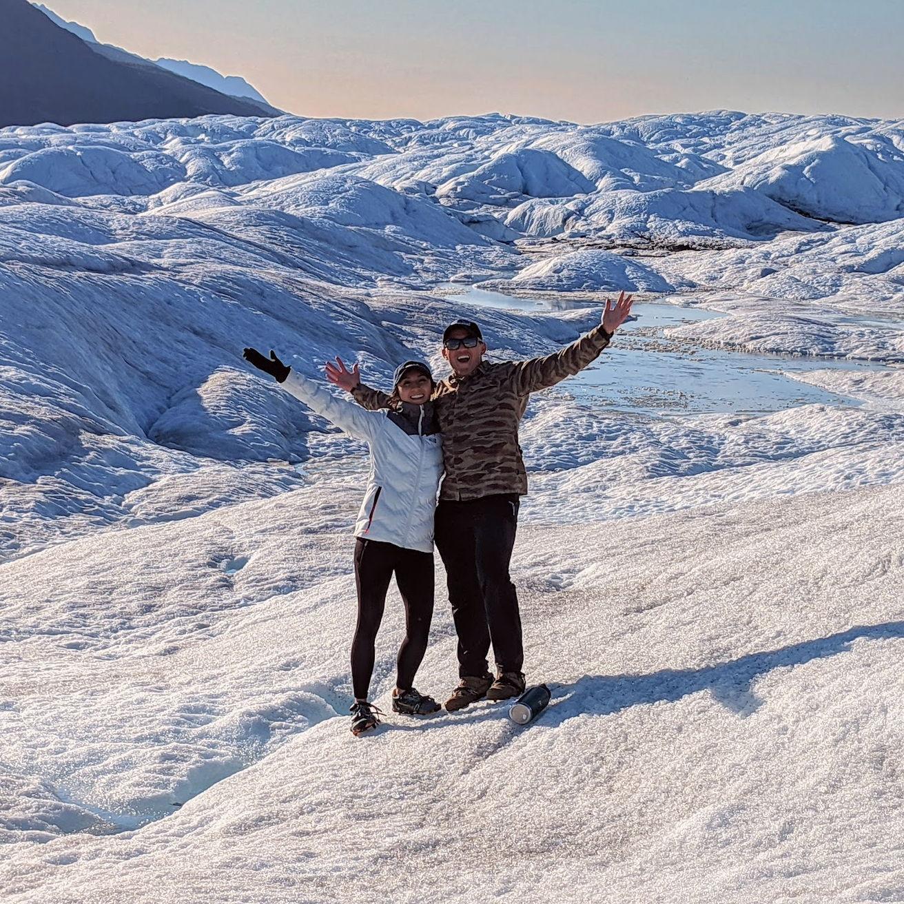 Knik Glacier visit during a TDY to Anchorage, Alaska in 2022.