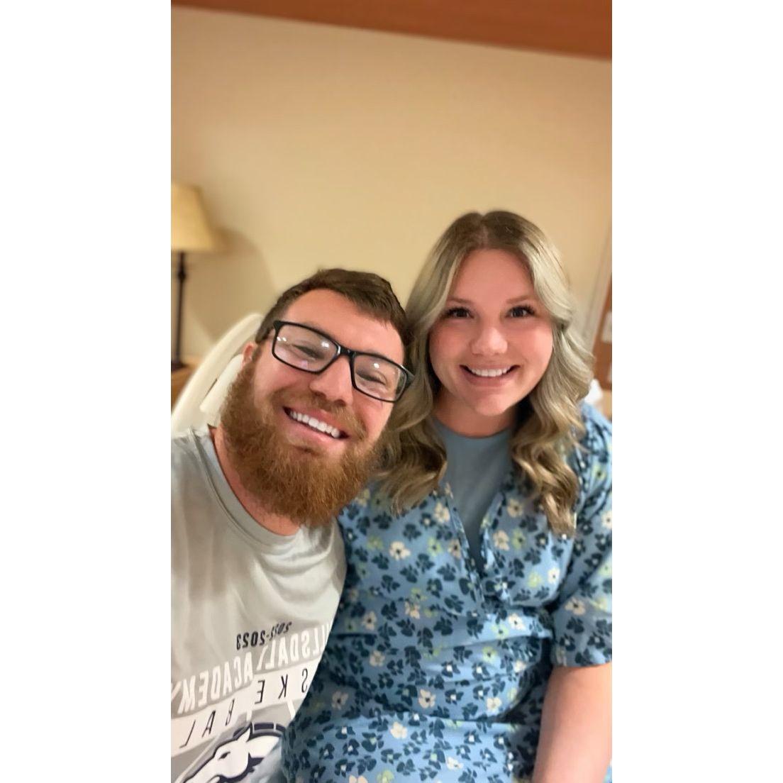 The day before we became parents -
4/18/23