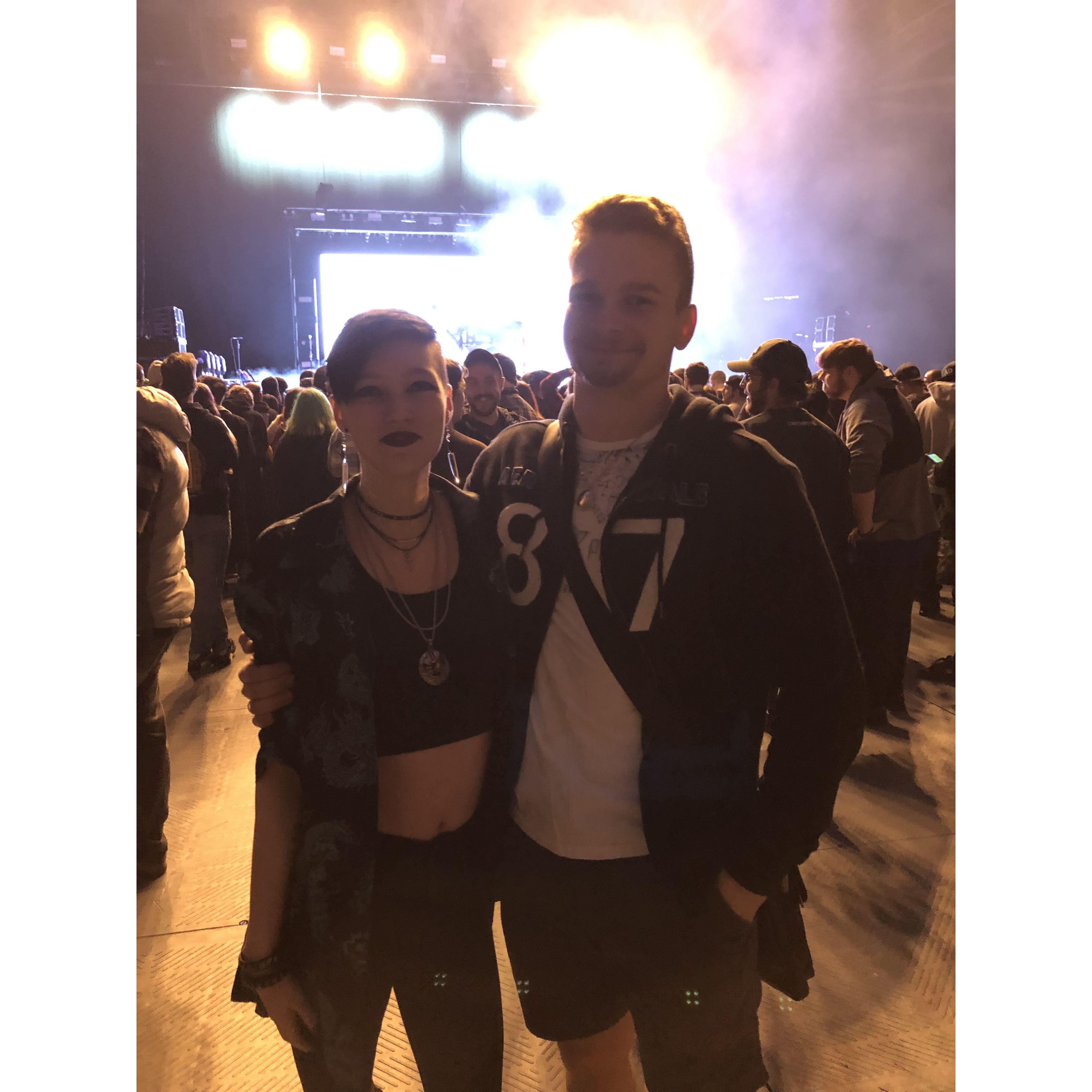 Our first concert together!