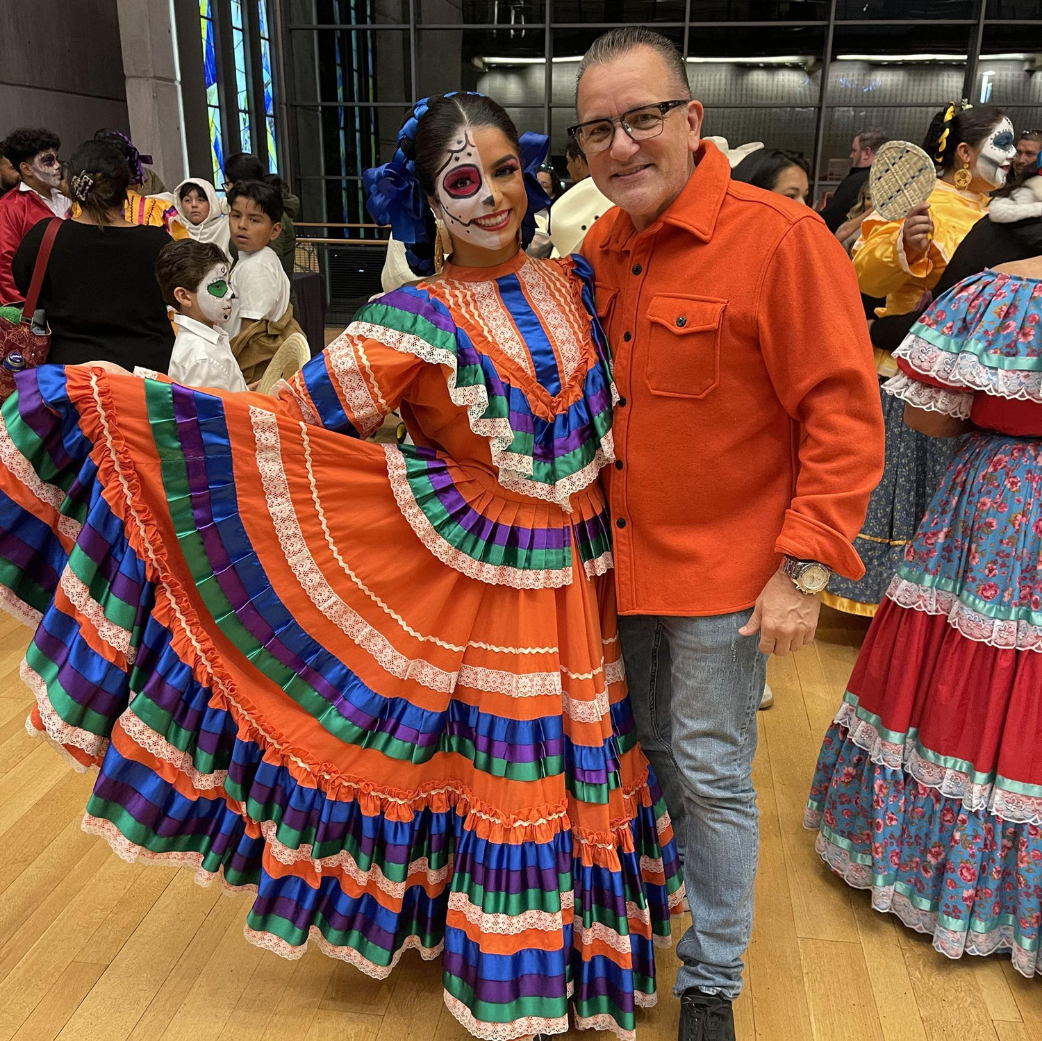 Dallas TX - Beautiful Dancer and her proud man!