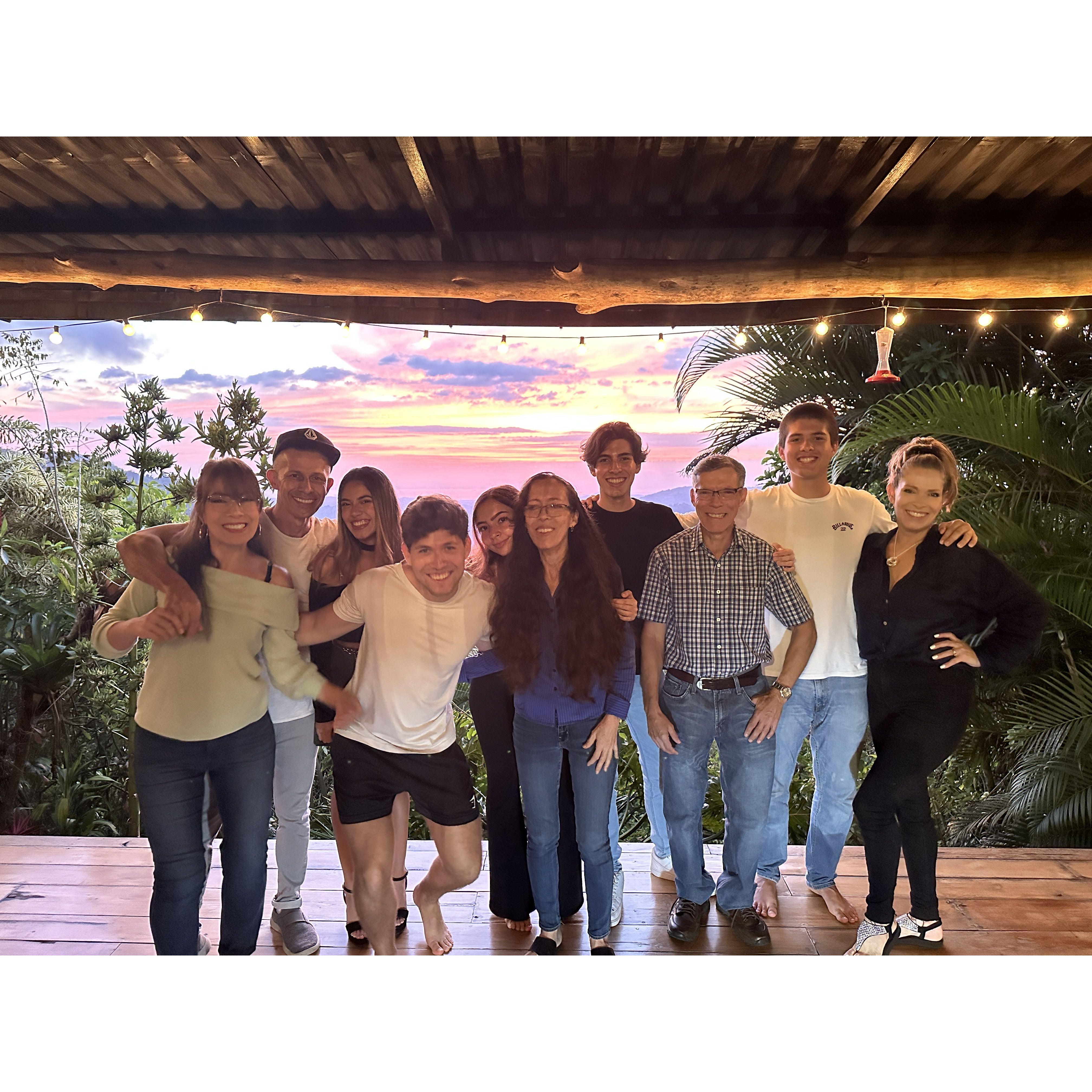 Our family in Costa Rica!