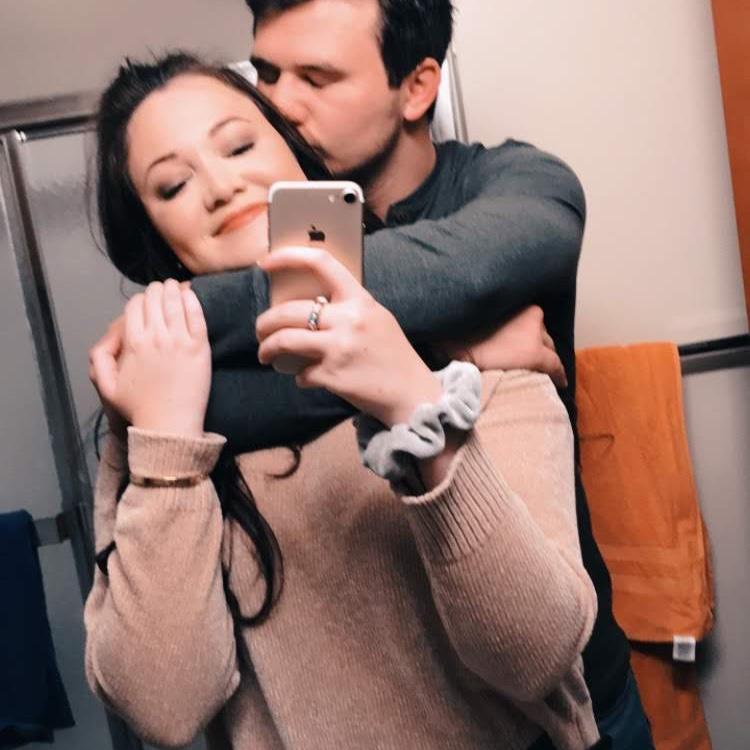 Selfies, pre bathroom remodel!