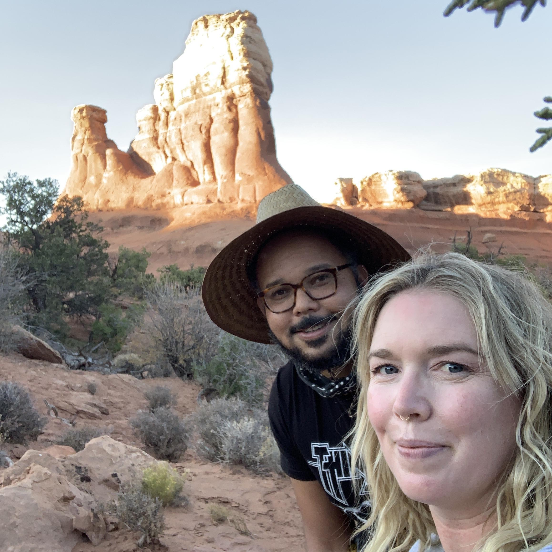 Sunset hike in Arches Nat'l Park - October 2020 🌄