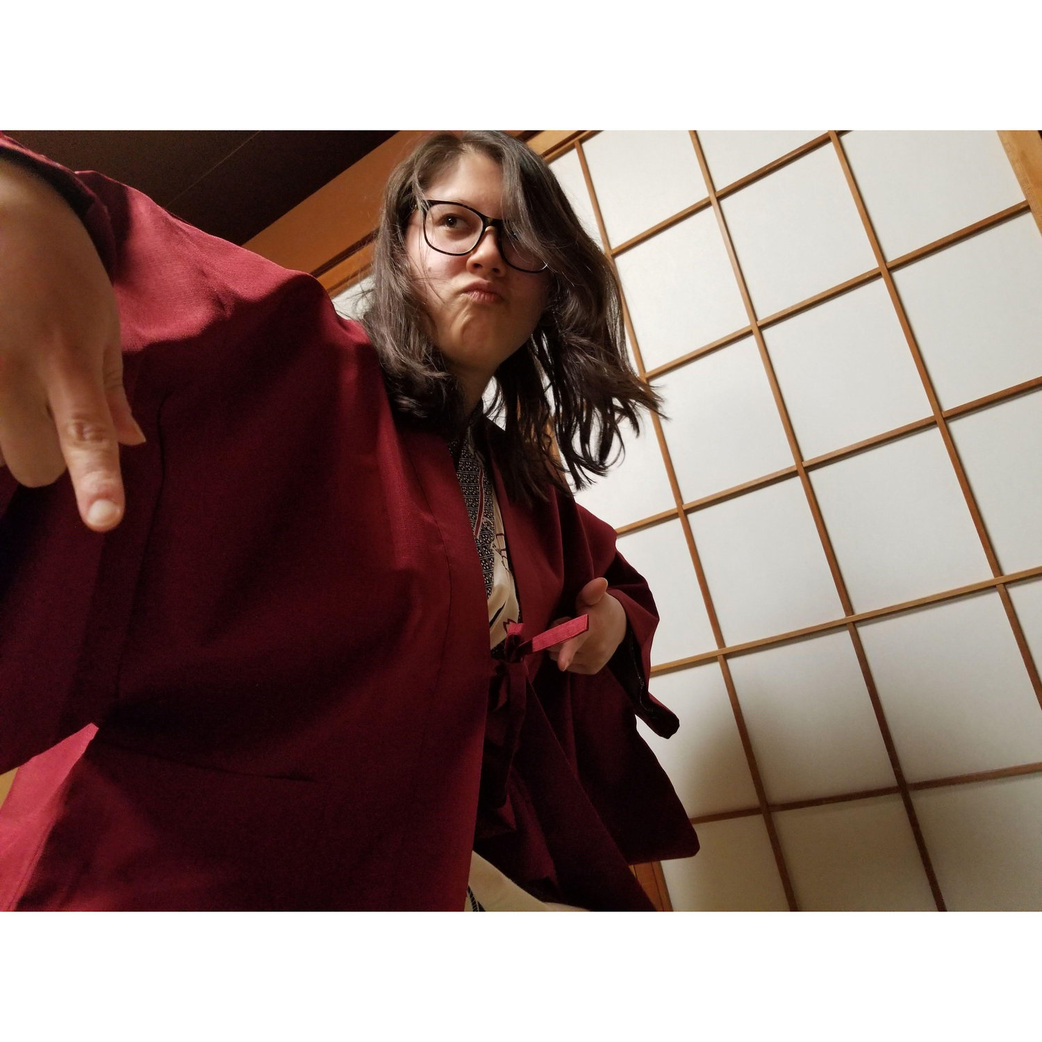 Yukata Ryokan pose