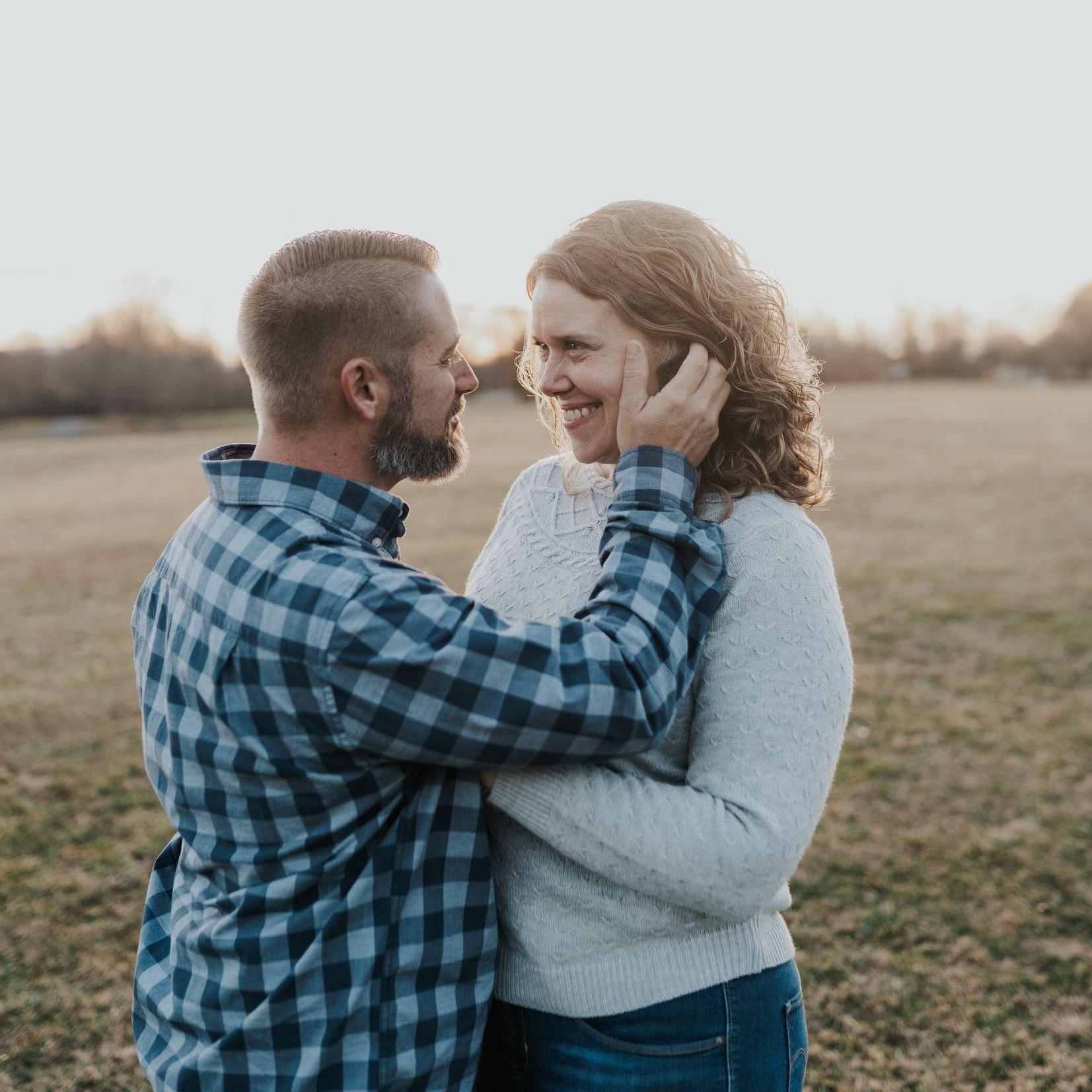 December 2021 - engagement pictures at Willow Springs Park.