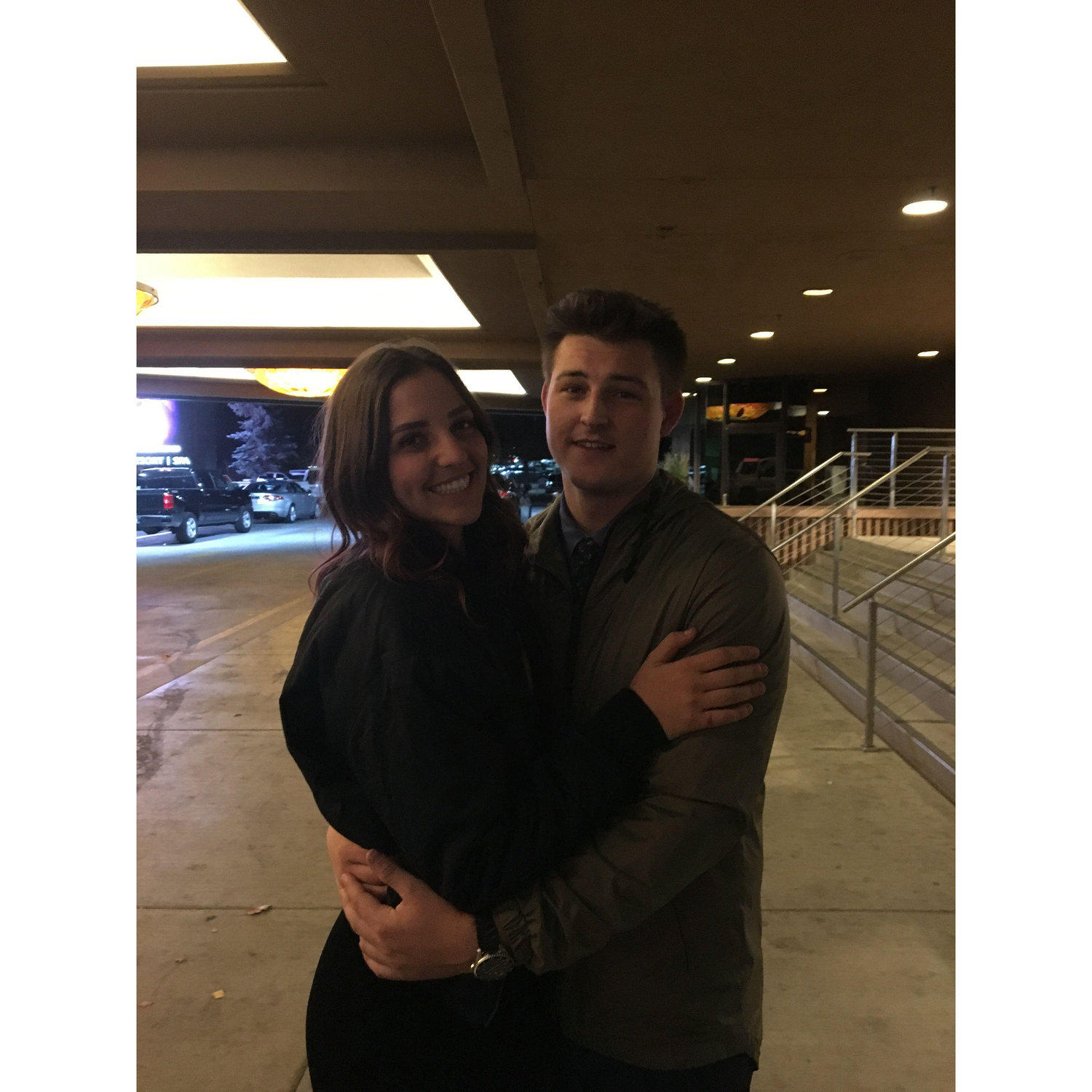 Our first date! 2018
