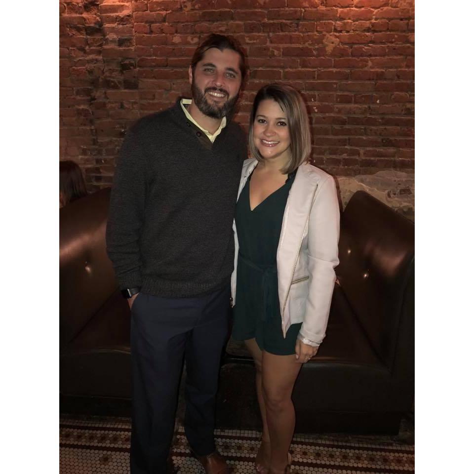 Eric and Brit's Best Man and Maid of Honor, Scout Parker and Carly Bragg.