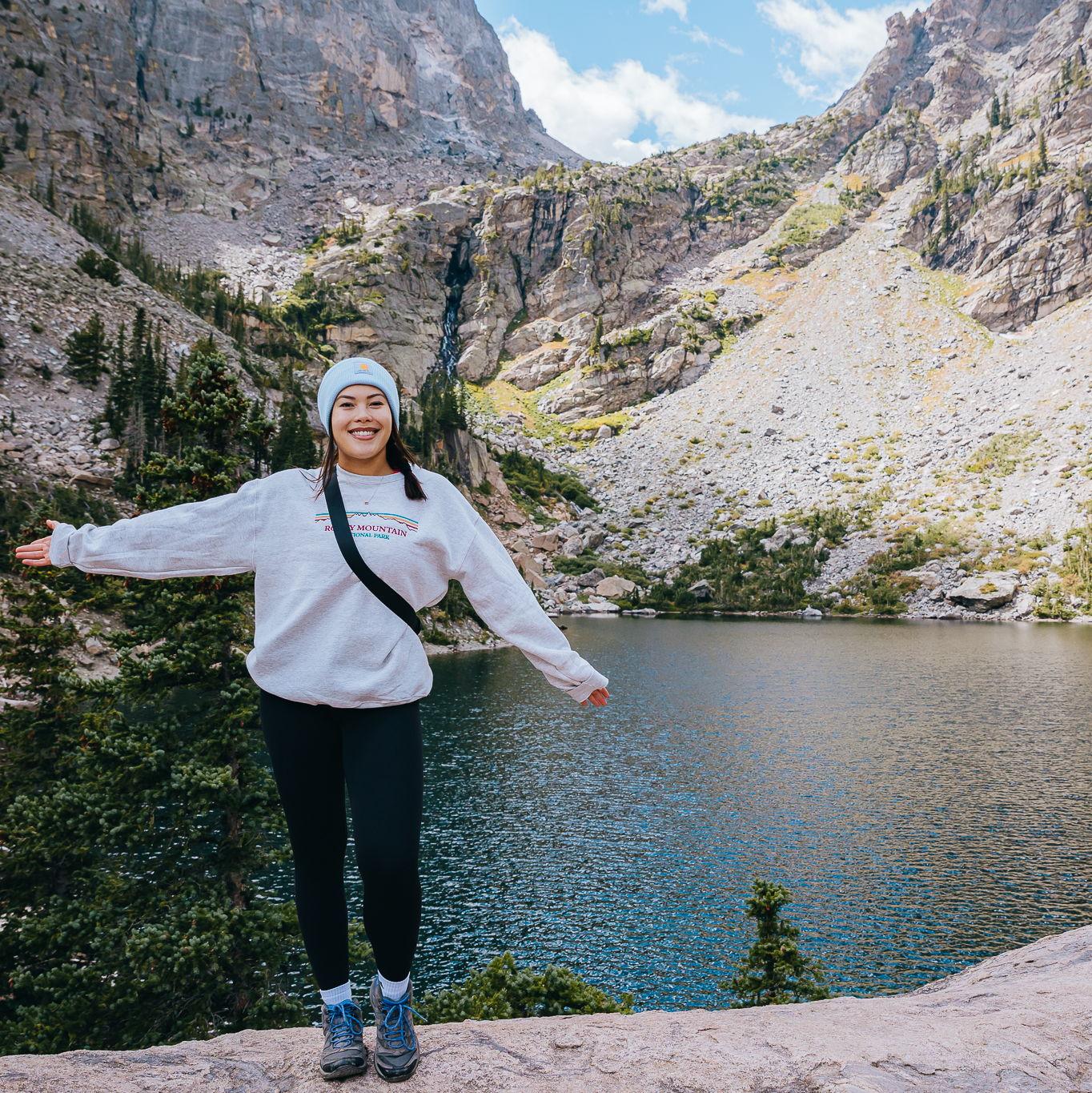 Here is a photo at Emerald Lake in RMNP!