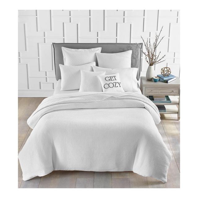 Charter Club Matelassé Ribbed 3-Pc. King Comforter Set, Created for Macy's