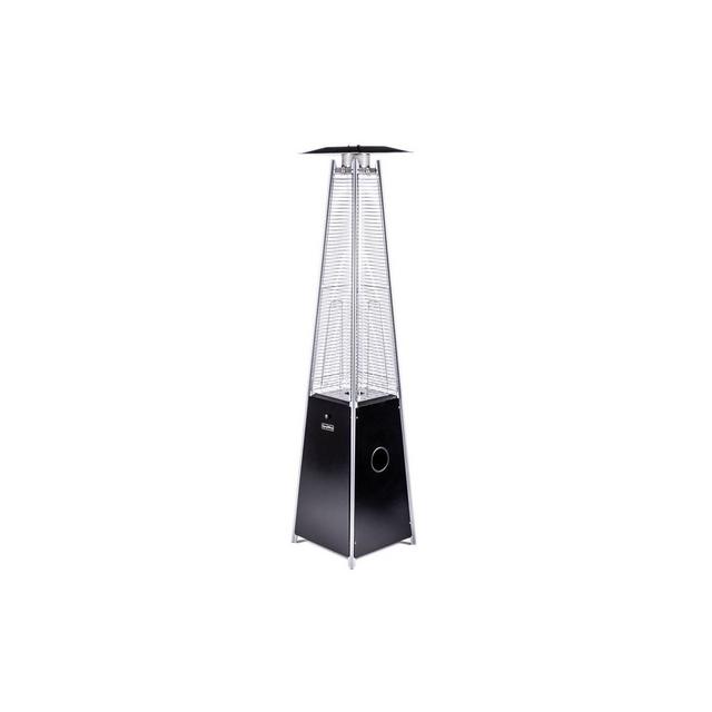 Portable Outdoor Flame Patio Heater Hammered Black - Legacy Heating