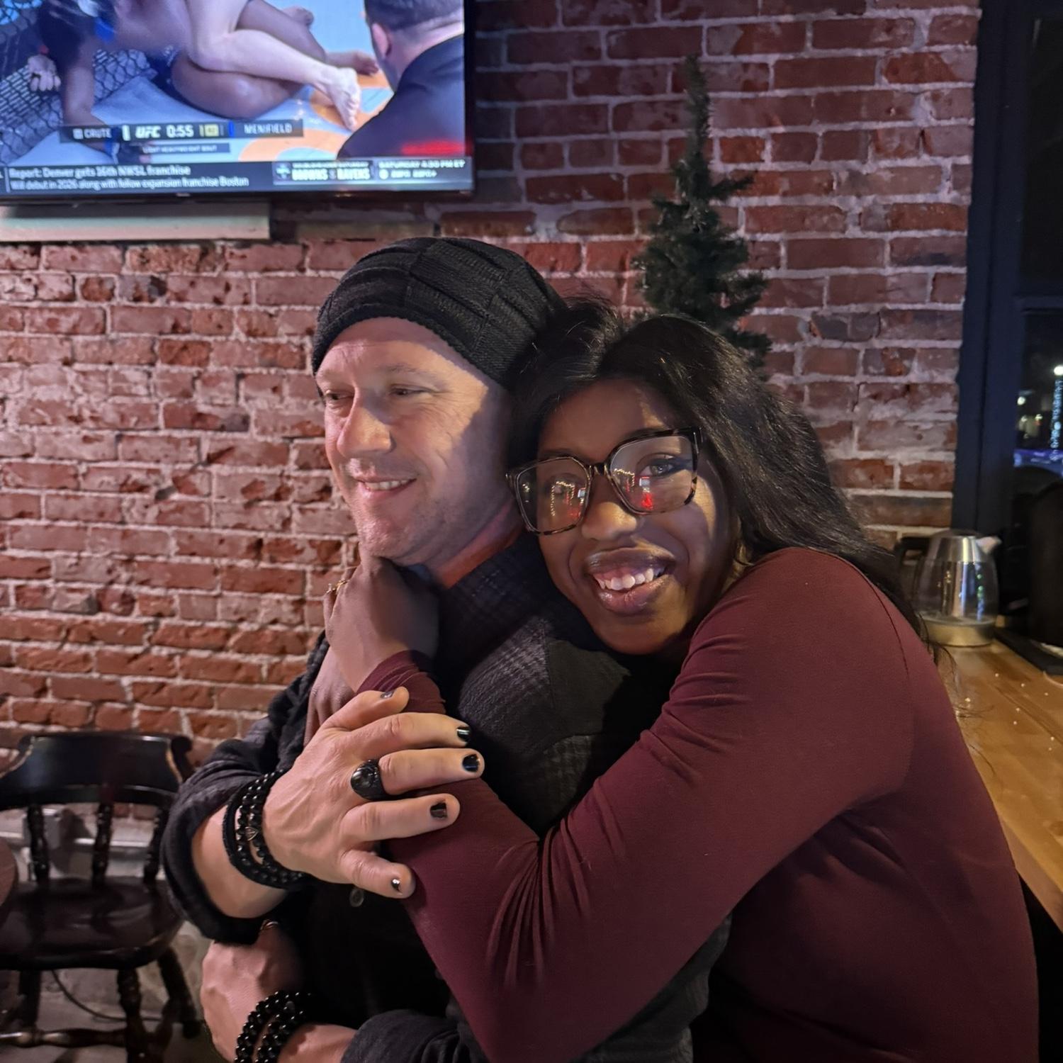 One of my favorite photos of us 🖤❤️