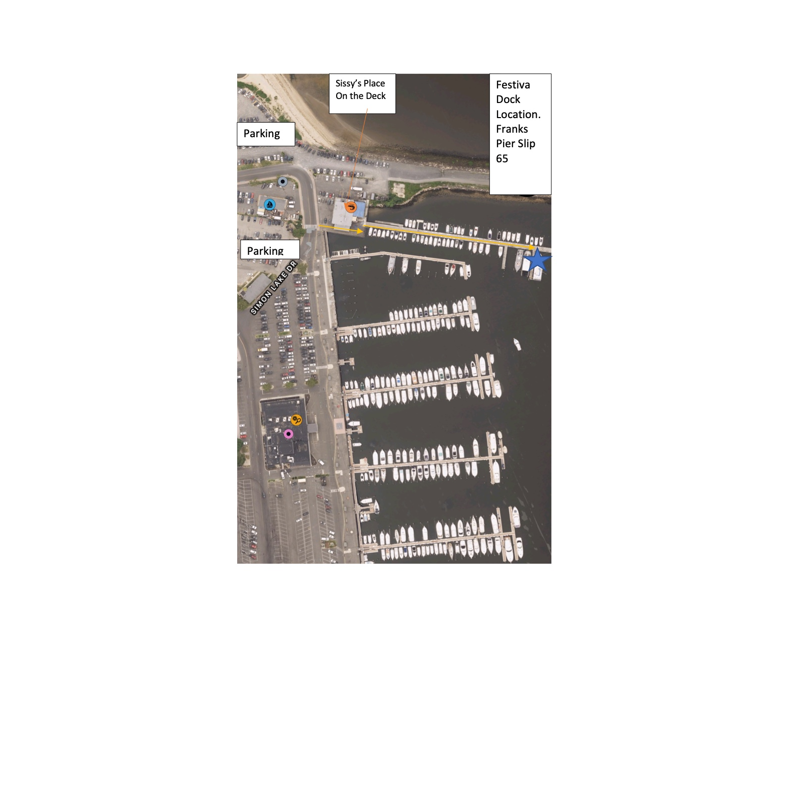 Map of The Marina