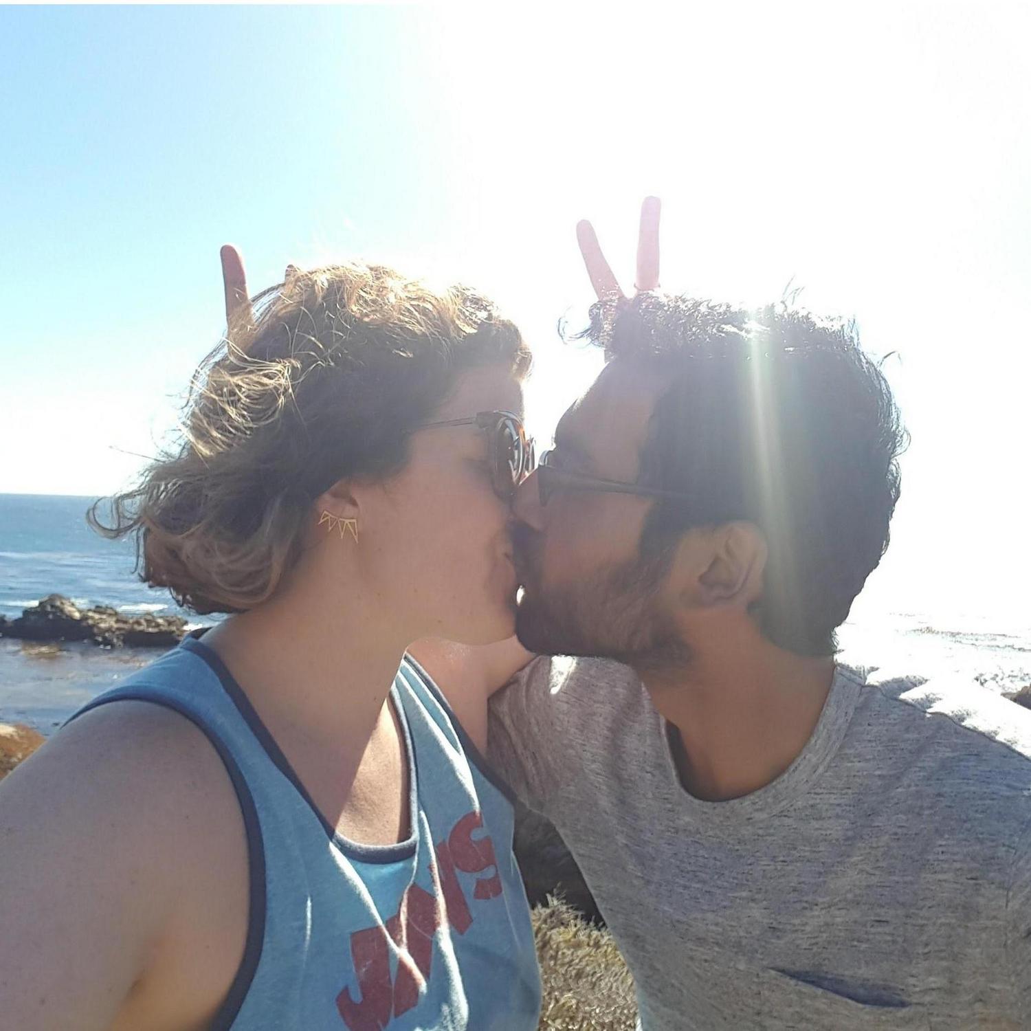 Roadtrippin' from Seattle to San Diego for Averyn and James' wedding. Goofing around in Big Sur