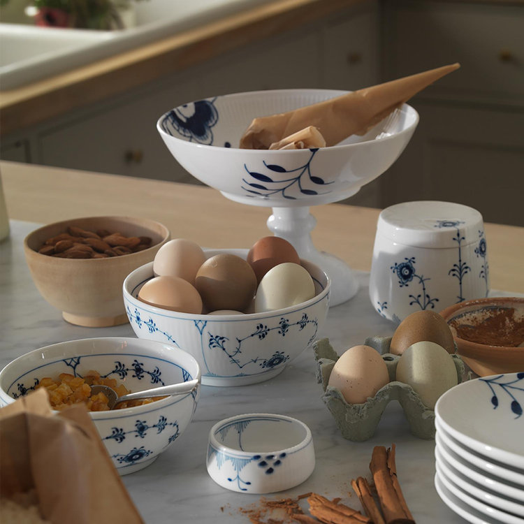 Royal Copenhagen, Blue Fluted Plain Bowl | Zola
