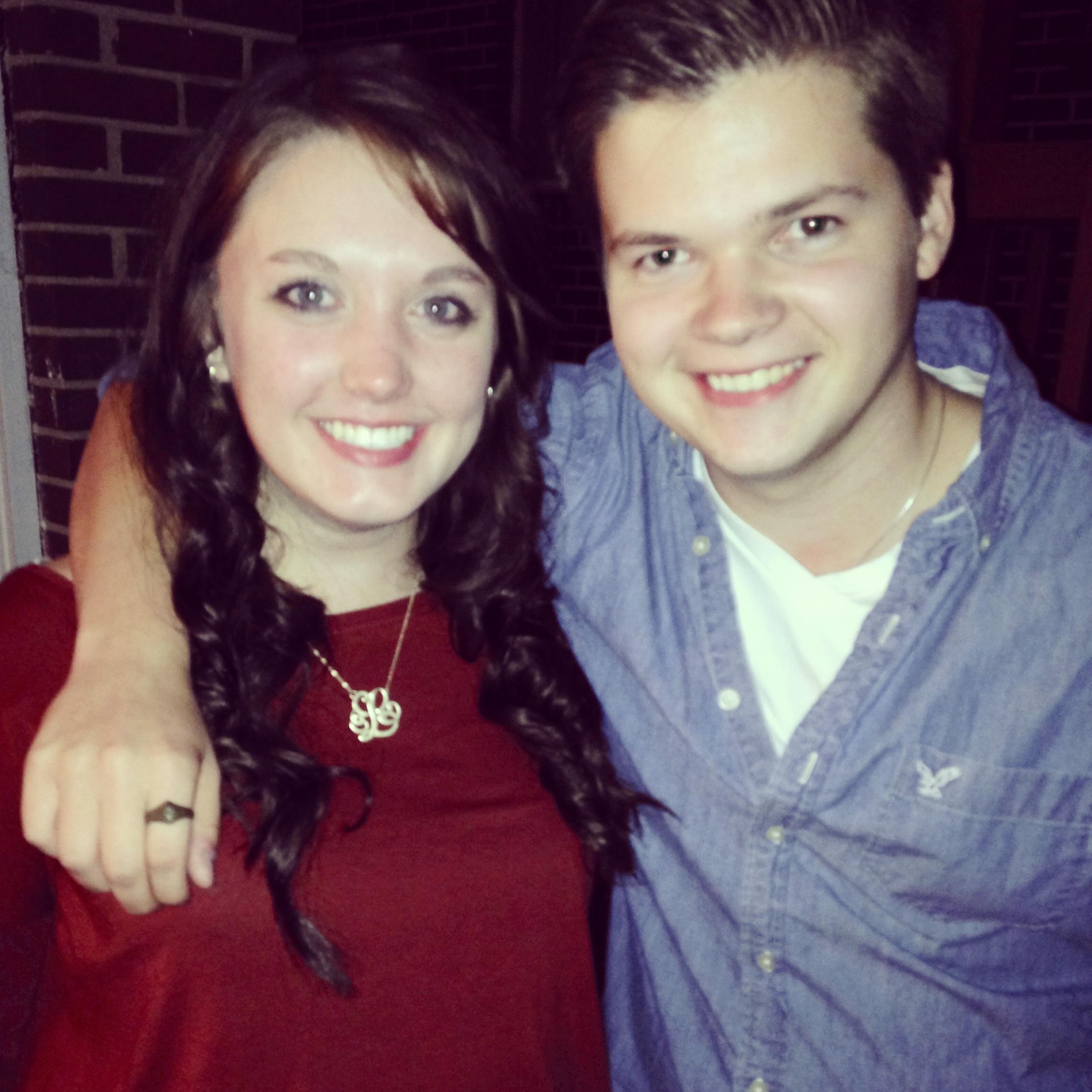 One of our first pictures together.