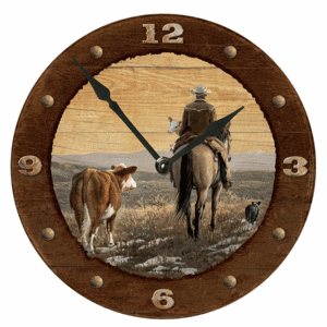 Almost Home Wall Clock