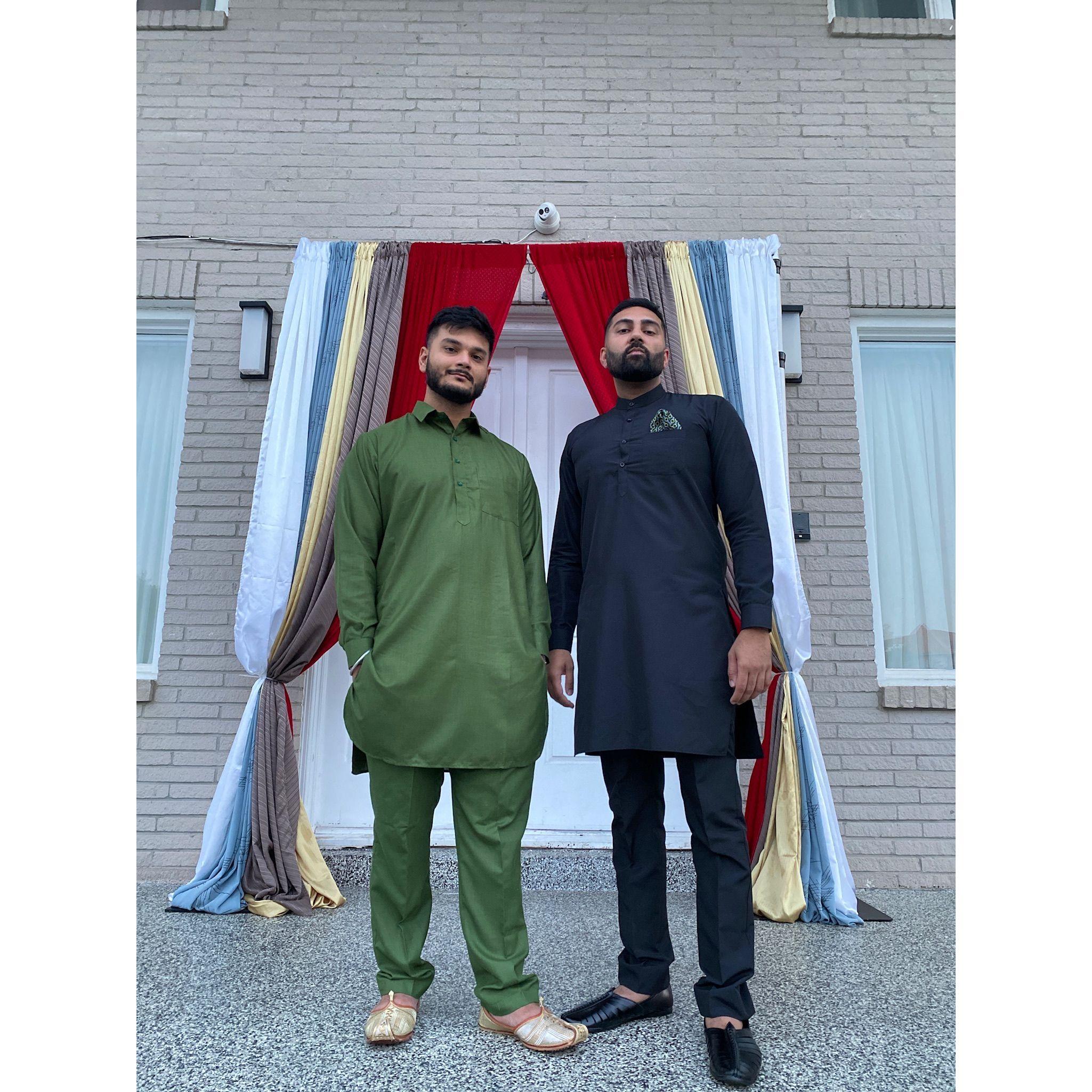 An example of a kurta pajama.