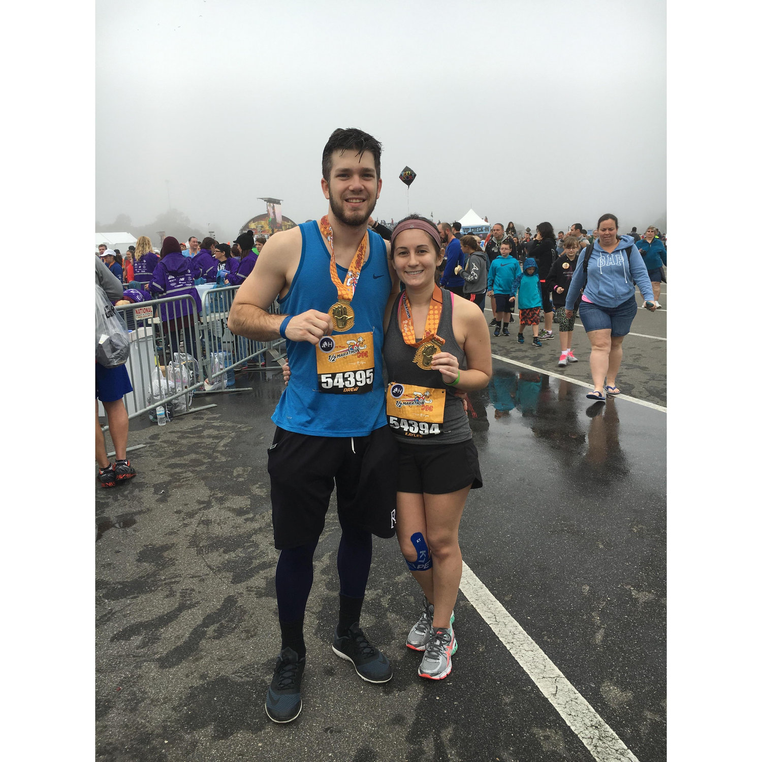 Running the Disney half marathon in 2016