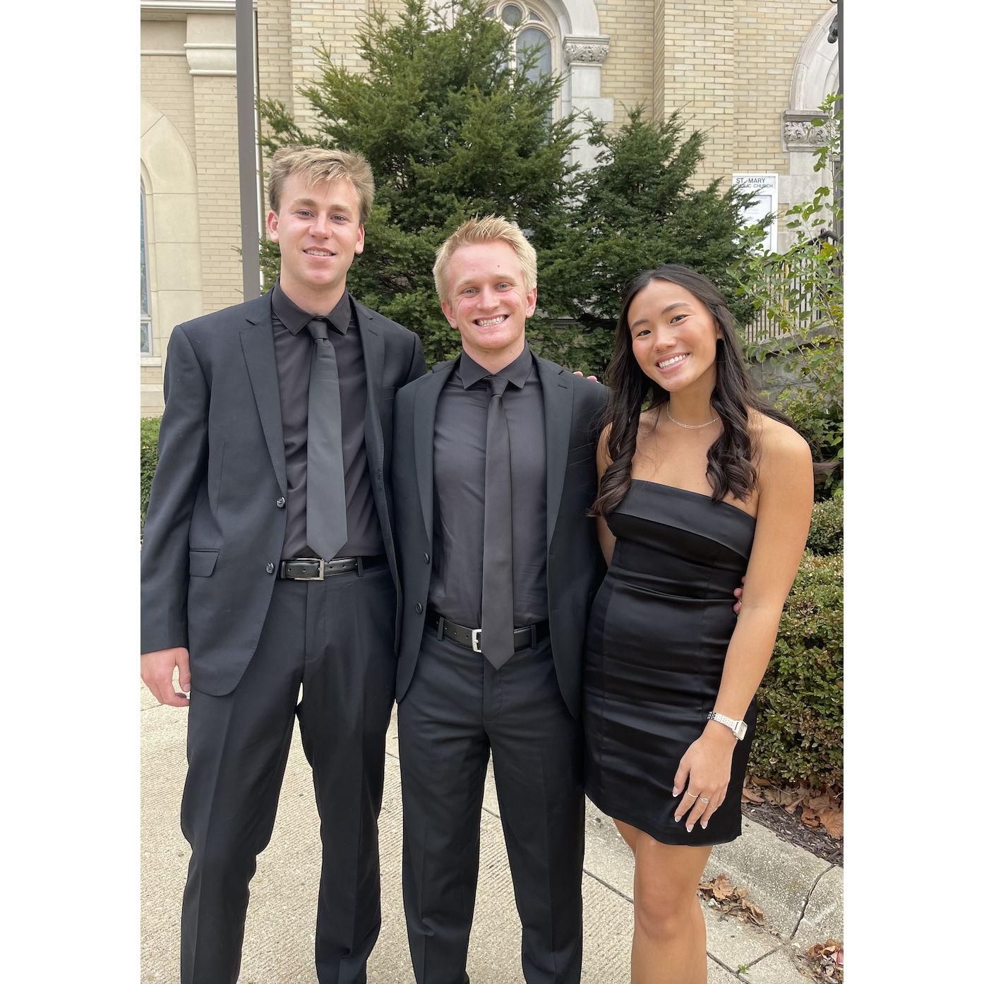 November 2024, we took a trip to Connor's hometown for a friend's wedding!