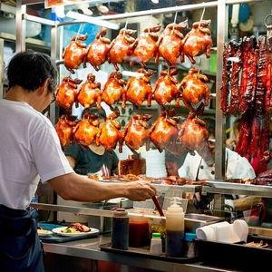 Singapore market food crawl