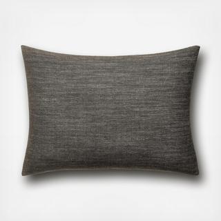 Ink Botanical Cotton Decorative Pillow