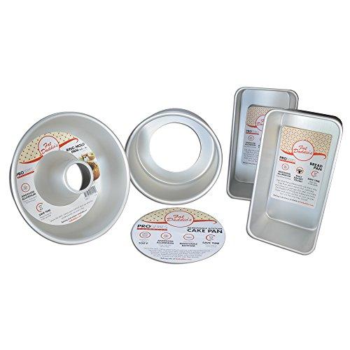 Fat Daddio's 4 piece Pressure Cooker Bundle, 6QT models