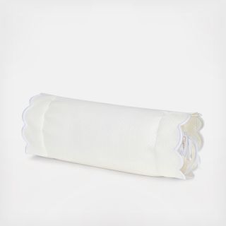 Diamond Pique Neckroll Sham