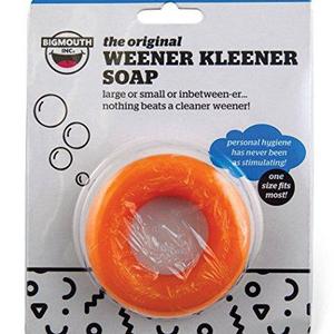 BigMouth Inc Generic Weener Kleener Soap, Circular Soap Product, Funny Gag Gift