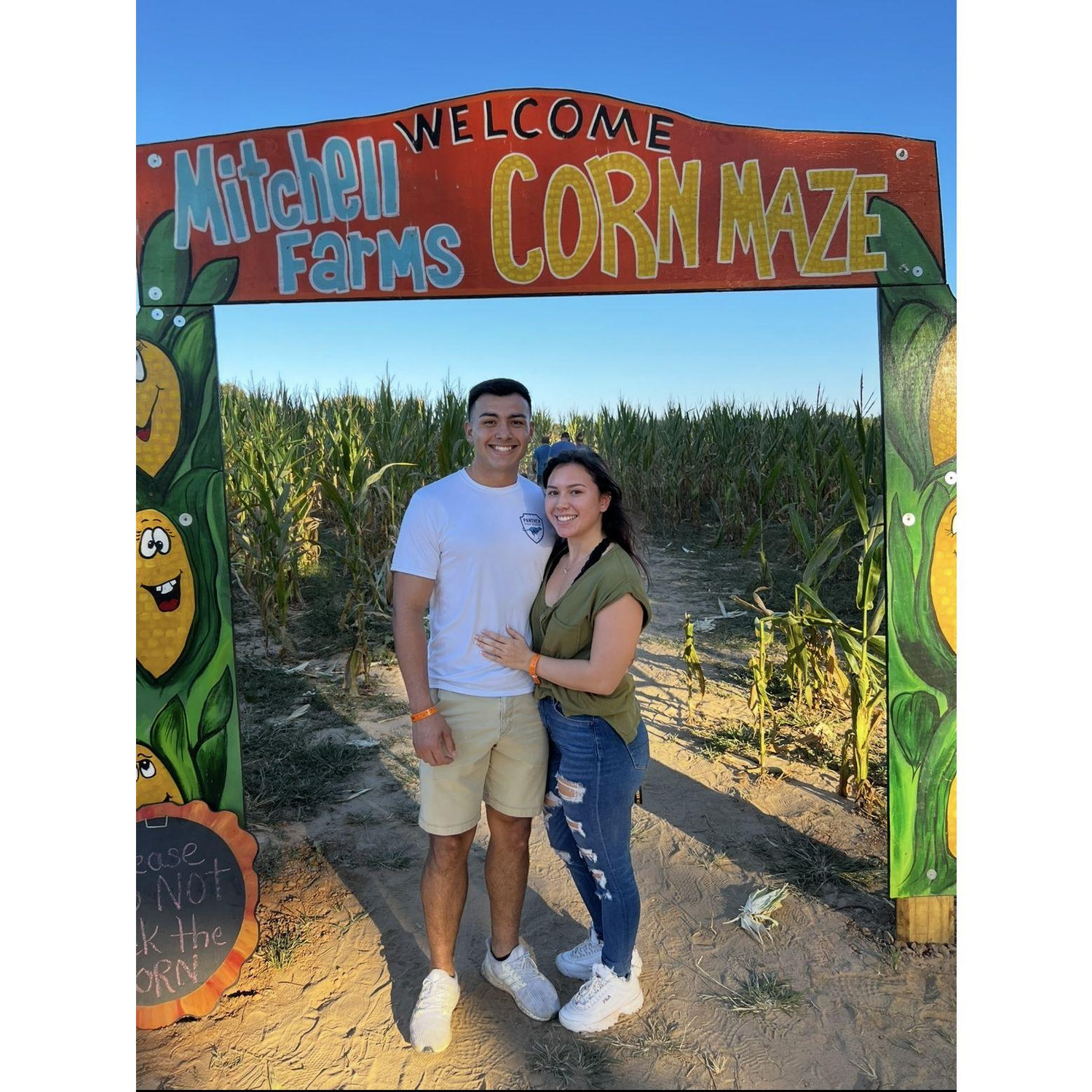 Our first pumpkin patch