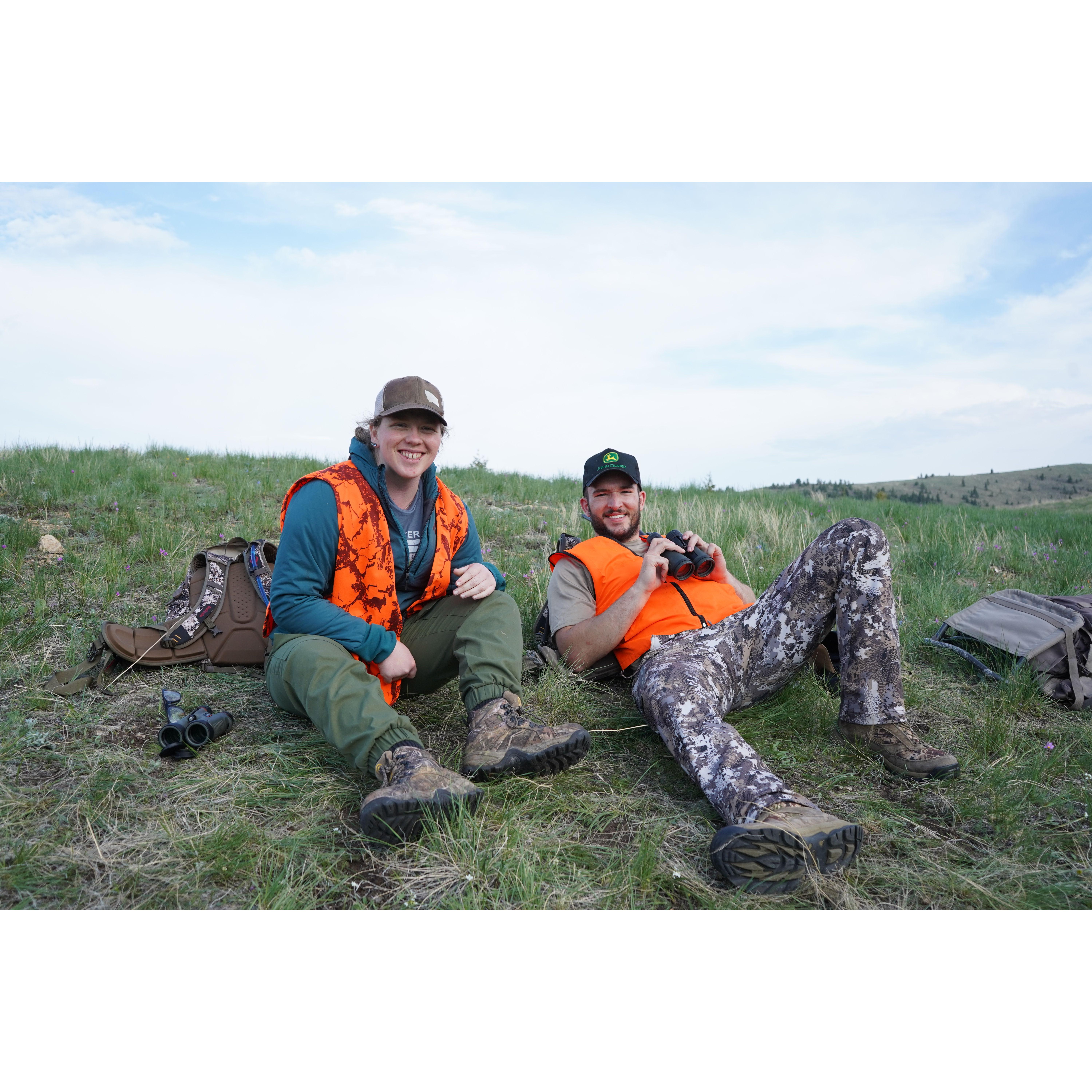 Sam's first bear hunt! Went out every day for a week. Though they didn't get one, it will still go down as a very memorable trip!