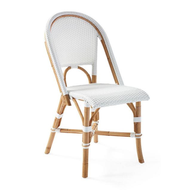 Riviera Side Chair (Fog/White)