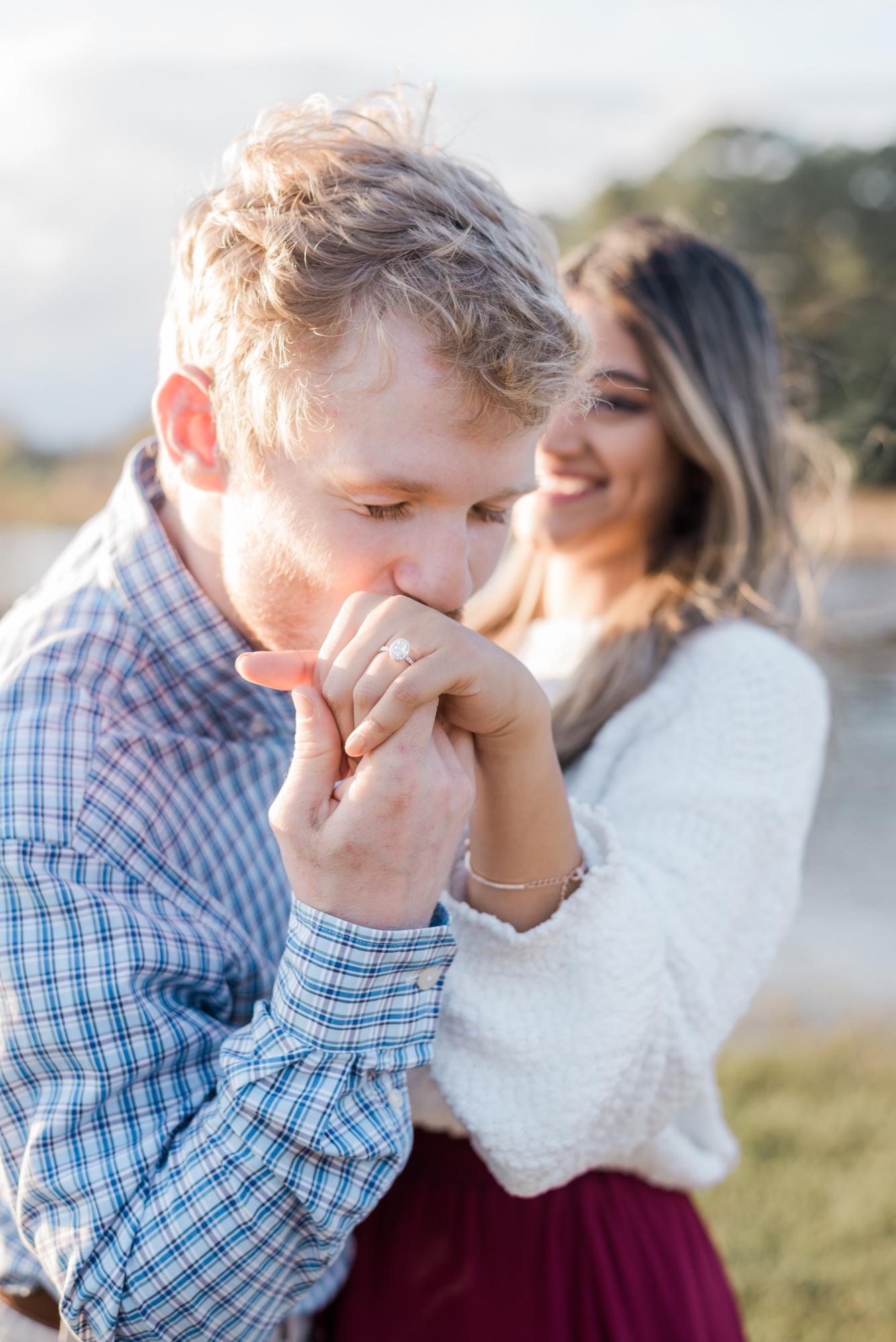 Proposal at Lake Crabtree County Park in Cary, NC
