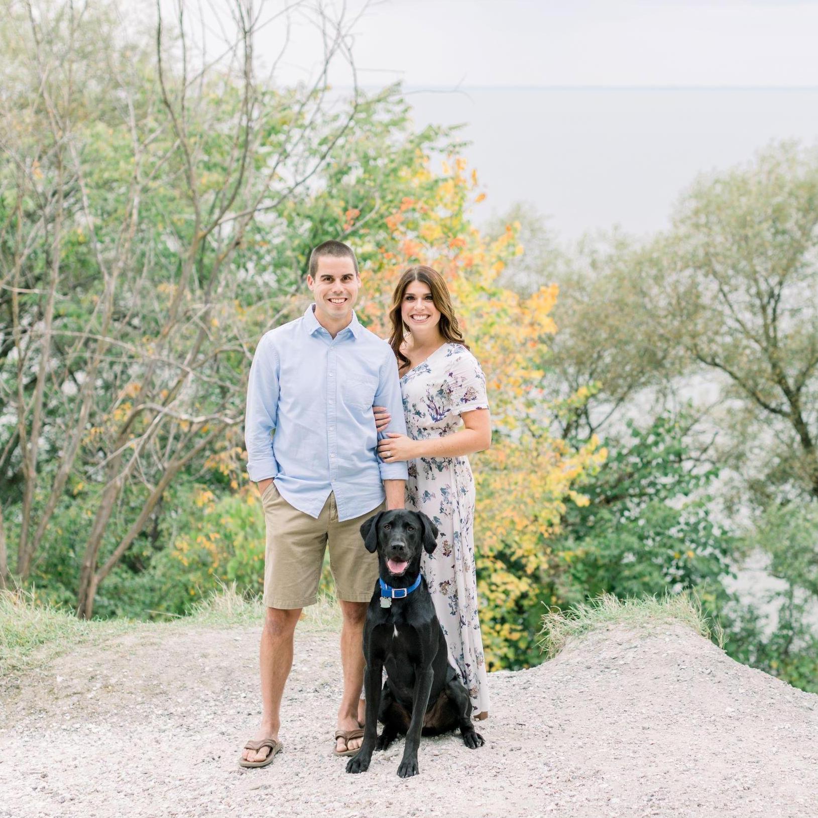 Engagement at High Cliff State Park