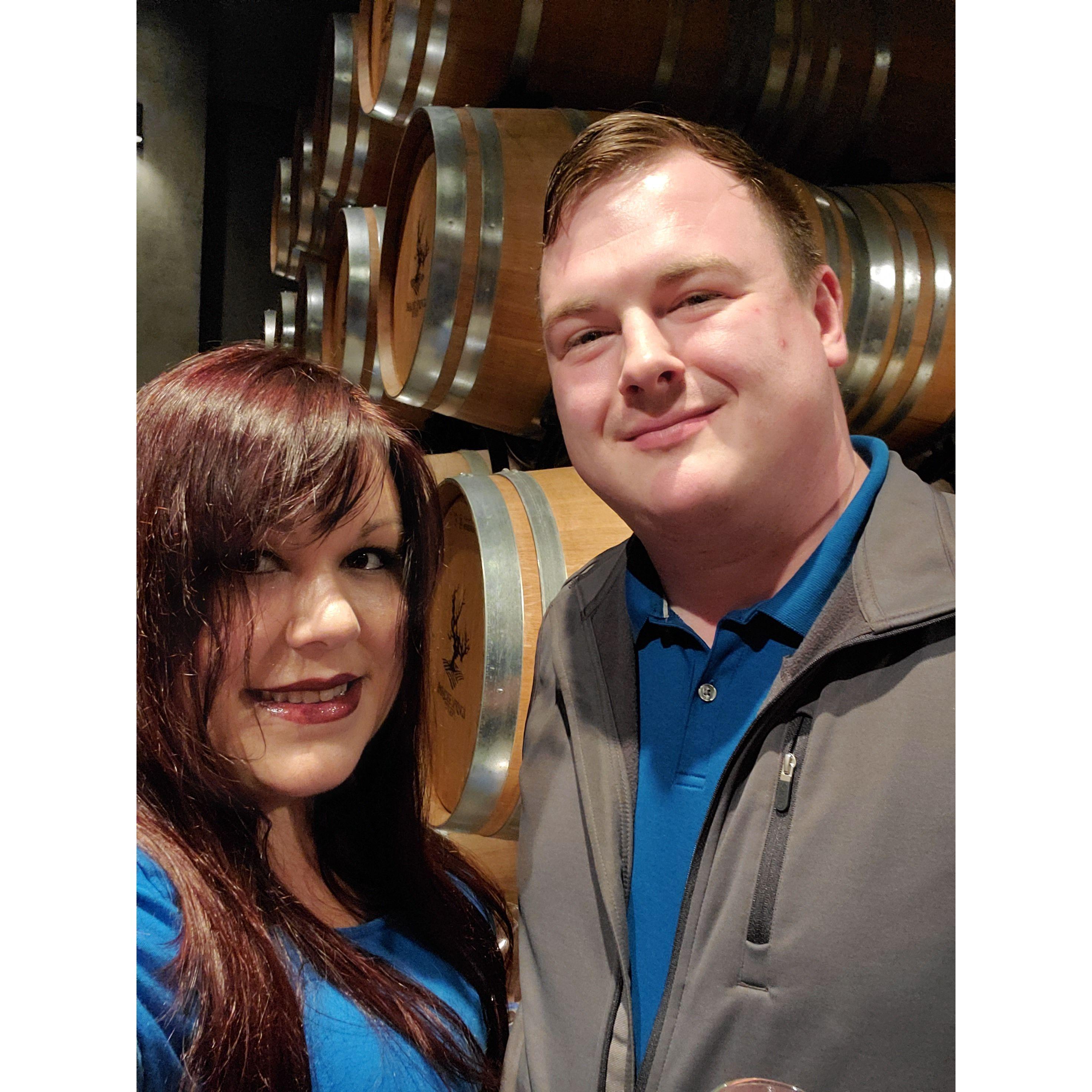 The first vineyard Nicole took Graham to