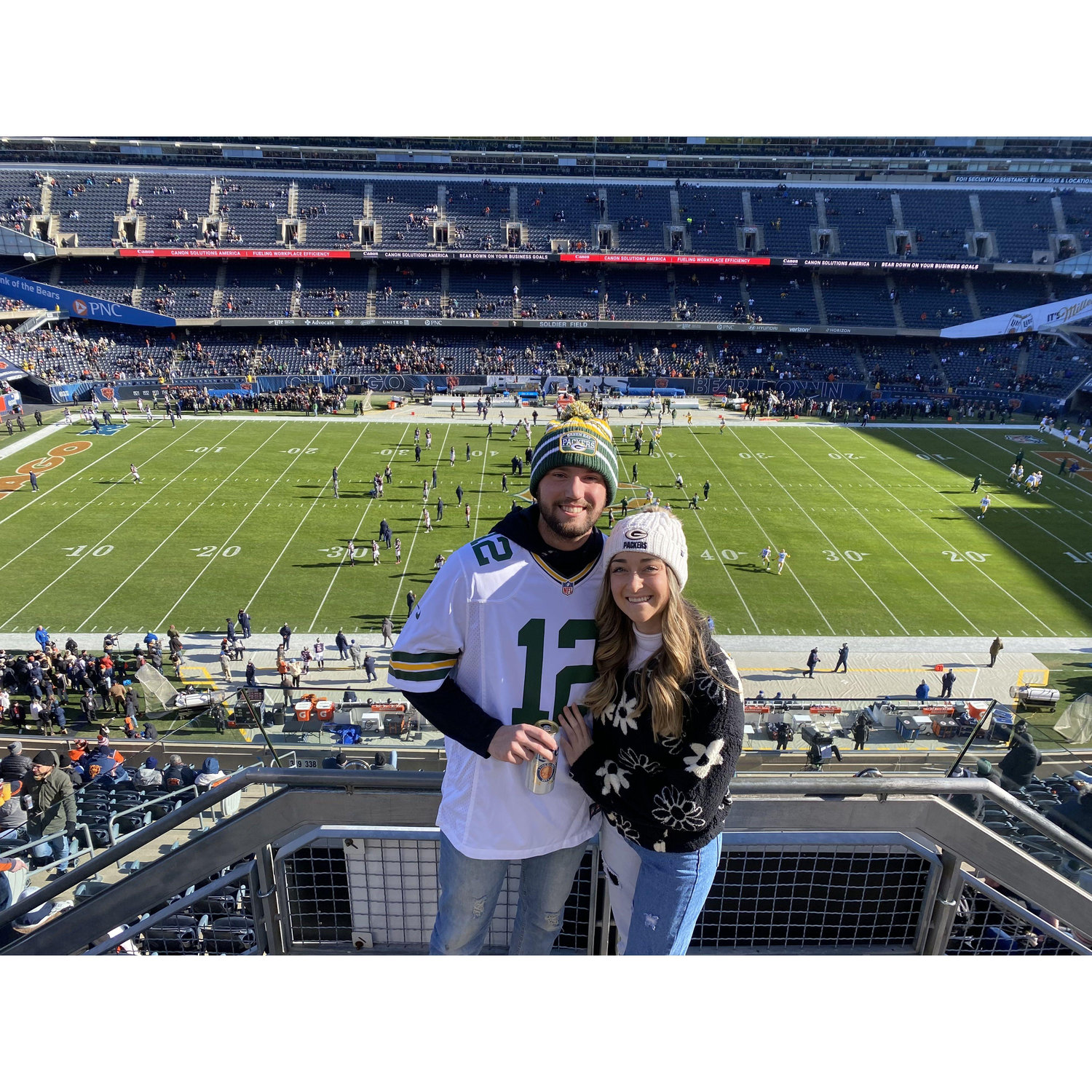 Taylor's first time watching the Packers play (and the game that convinced her to be a Packers fan)