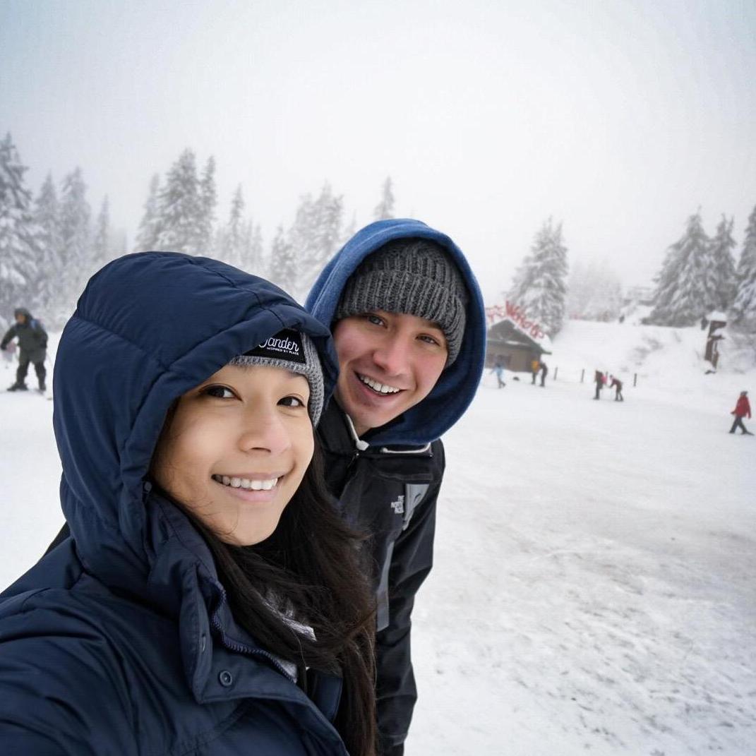 How do you spend Christmas in Vancouver?  Snowshoe hike in the mountains followed by sunny, warm days in the city.