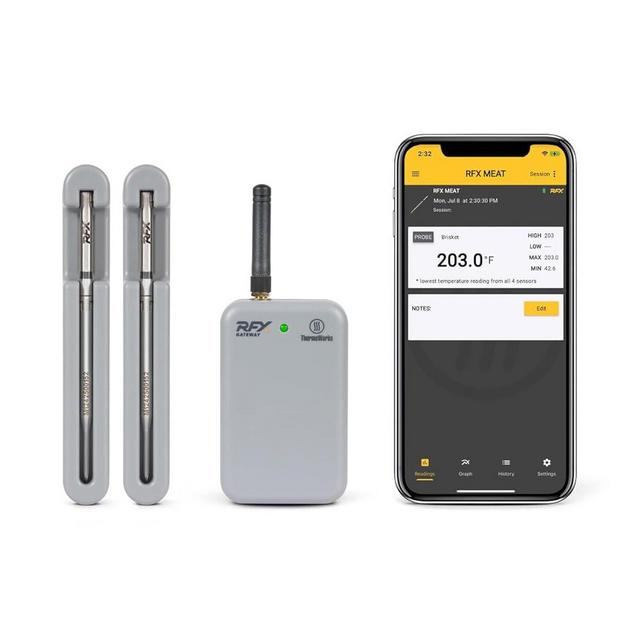 ThermoWorks RFX — The Ultimate Wireless Meat Thermometer - 2-Probe Kit