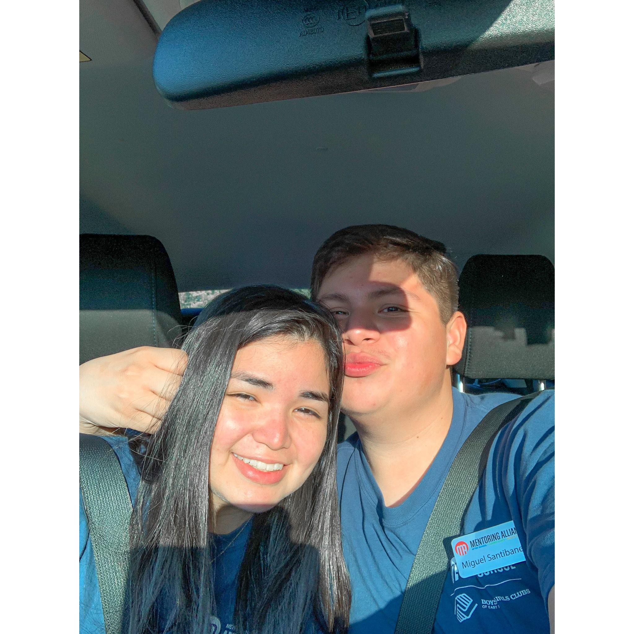 Never ending car selfies.