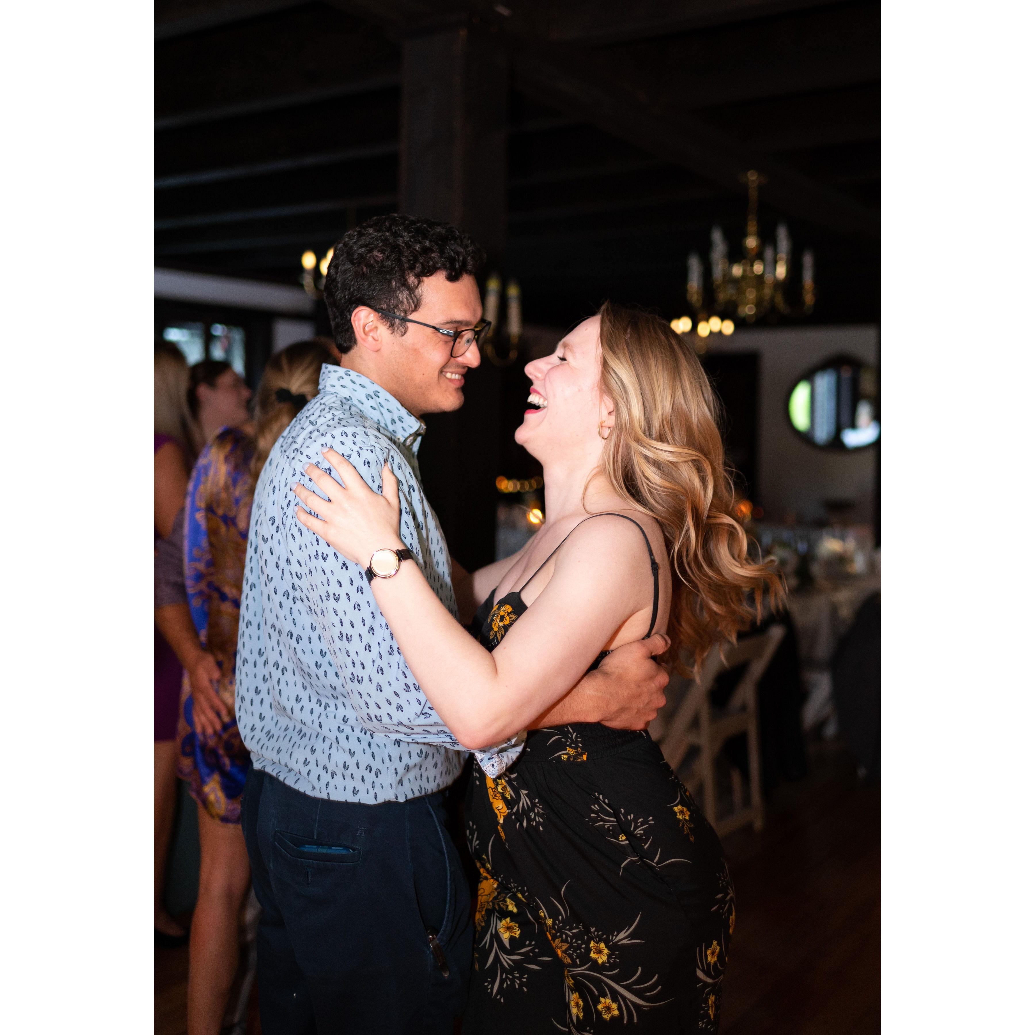 In our typical habitat (dancing)