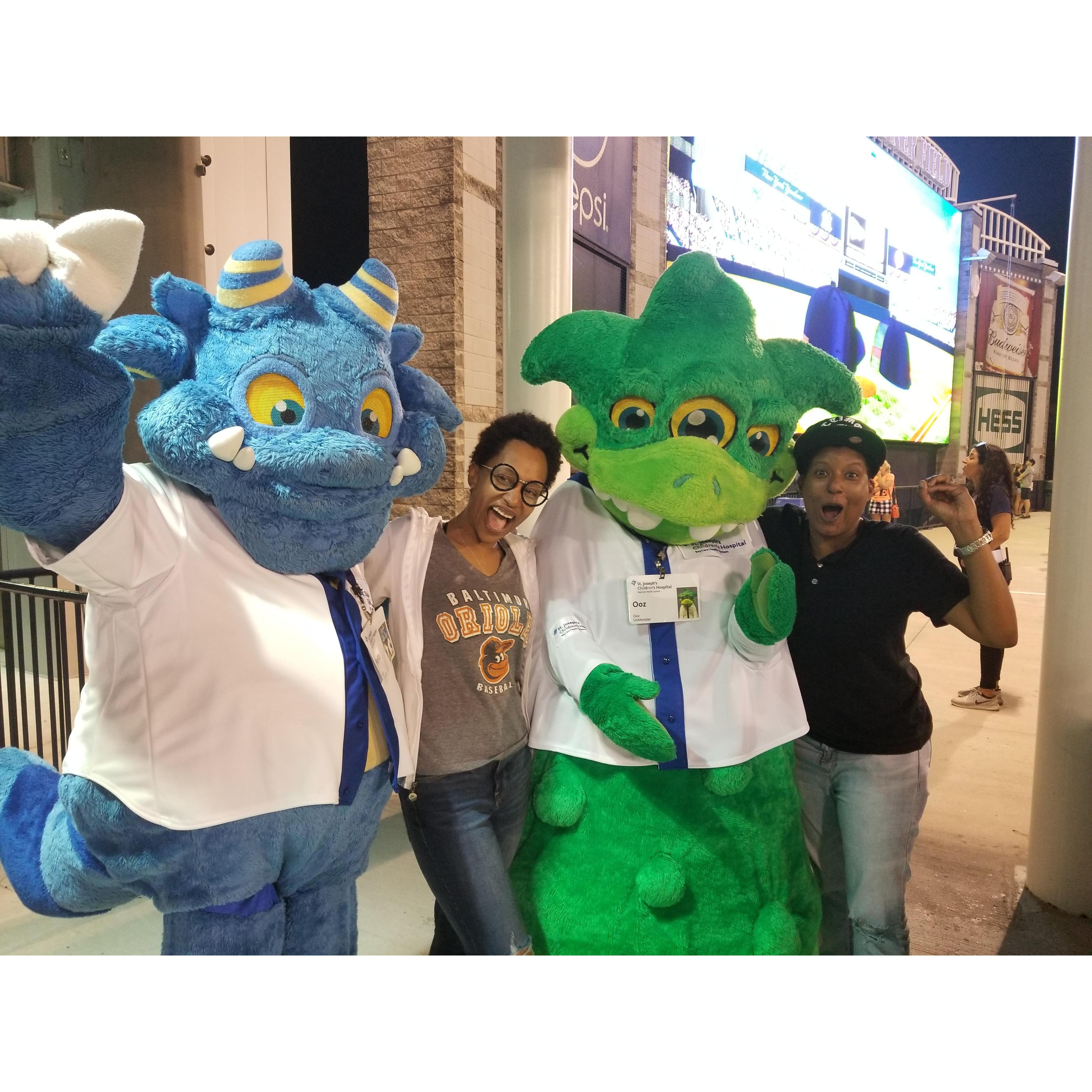 ... becuse you never know what you might see at George Steinbrenner Stadium! Let's Go O's!