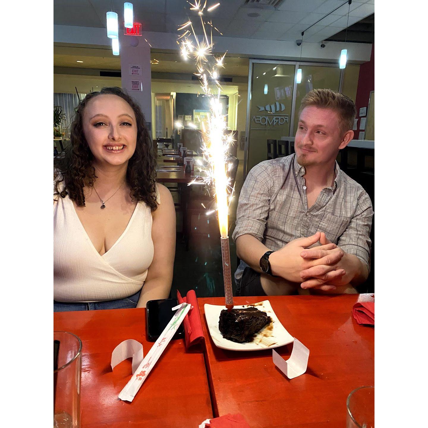 Celebrating Karley's 24th birthday